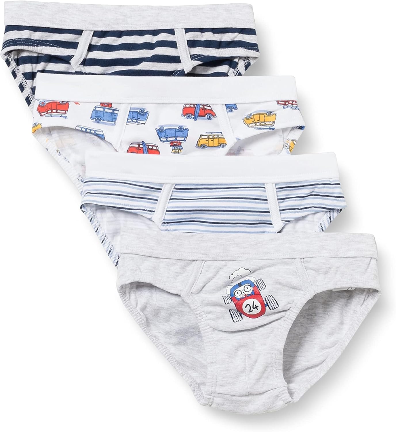 Thumbnail 4 de Chicco Mutande Bambino Set 4 Slip in Cotone – Intimo per bambino e bambina, Design italiano