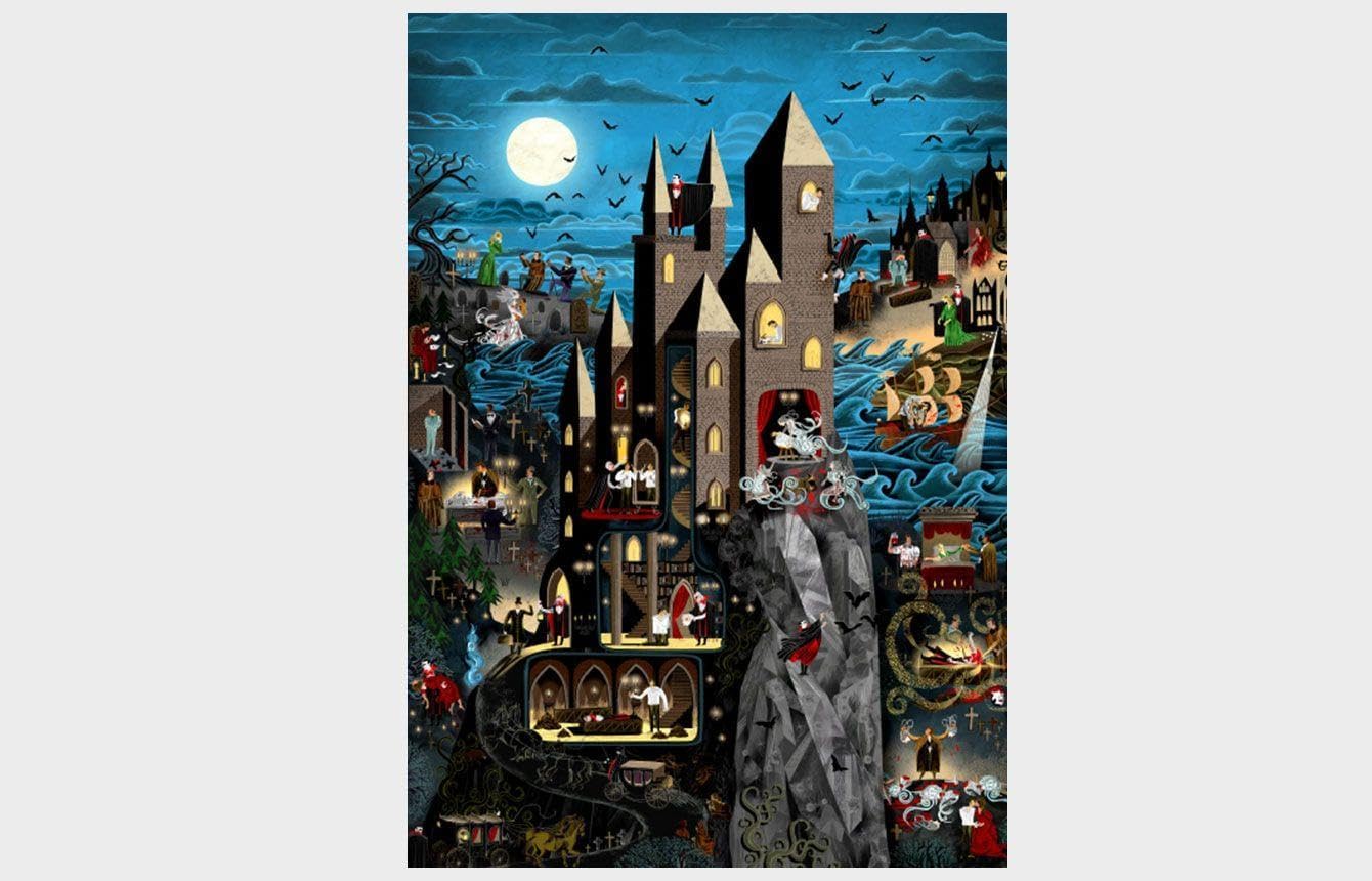 Thumbnail 1 de The World of Dracula Puzzle: 1,000 Pieces by Laurence King