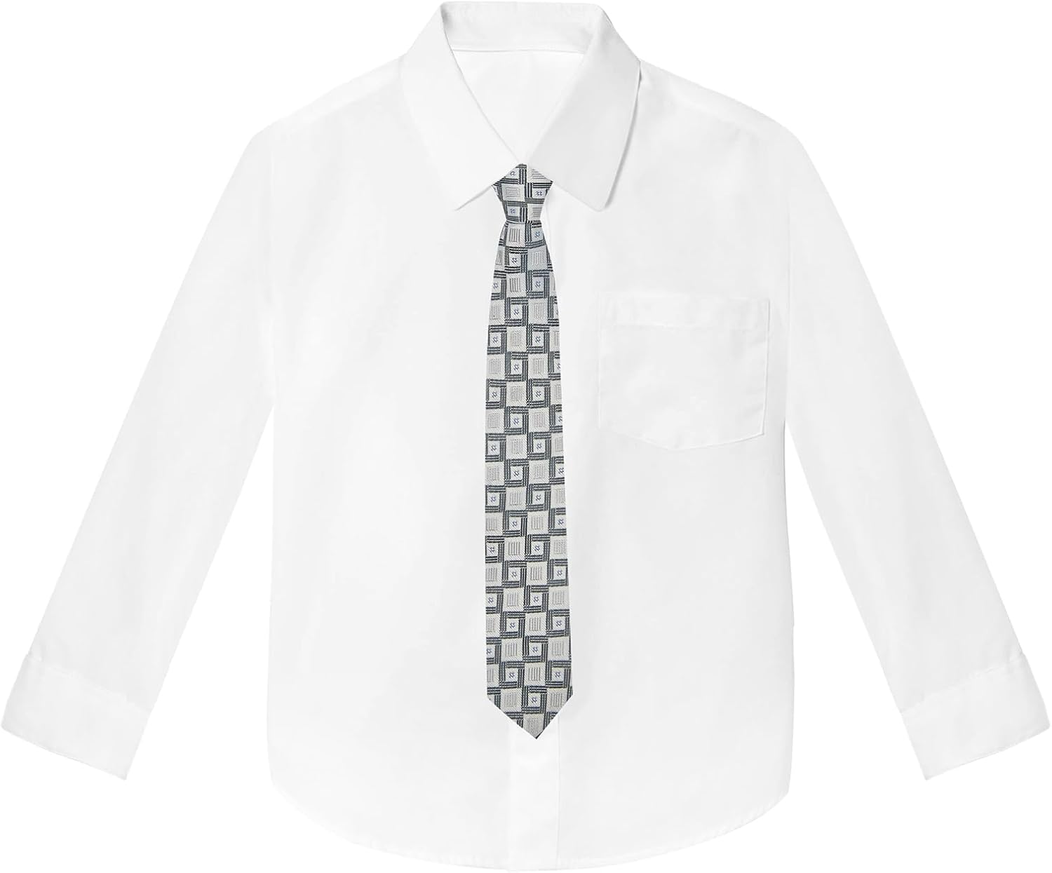Thumbnail 5 de Marvelous Kids Boys’ 6-Piece Formal Slim Fit Suit Set (Vest, Pants, Shirt, Tie, Pocket Square, Bow Tie)