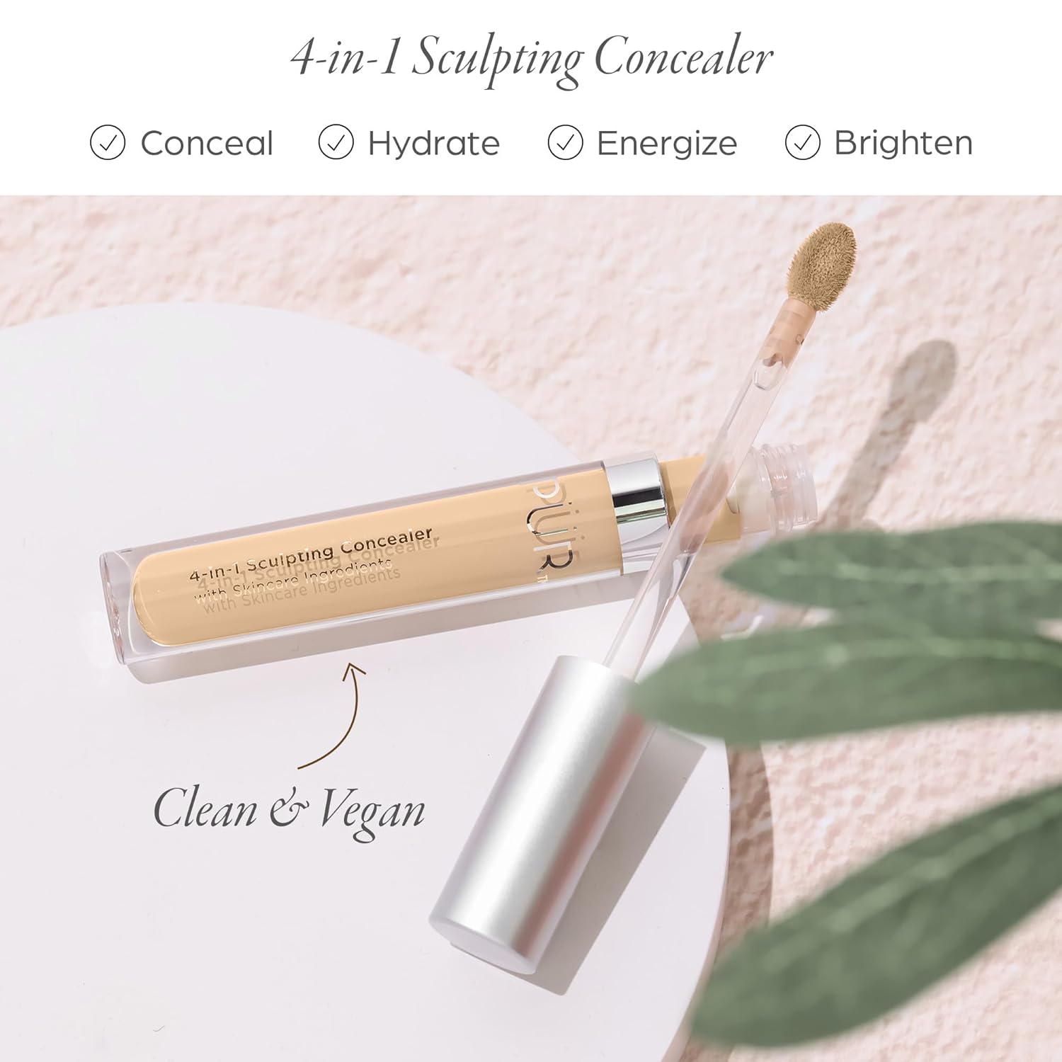 Detalle de PÜR MINERALS 4-in-1 Sculpting Concealer Medium 🎨