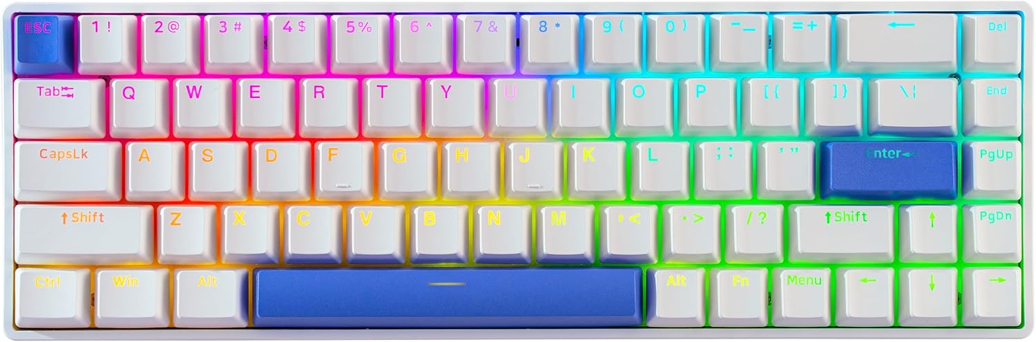 Detalle de DrunkDeer G65 Rapid Trigger Tastatur 65% RGB ⌨