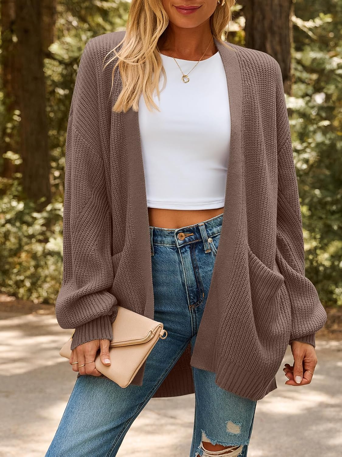 Detalle 2 de LILLUSORY Oversized Cardigan 2026