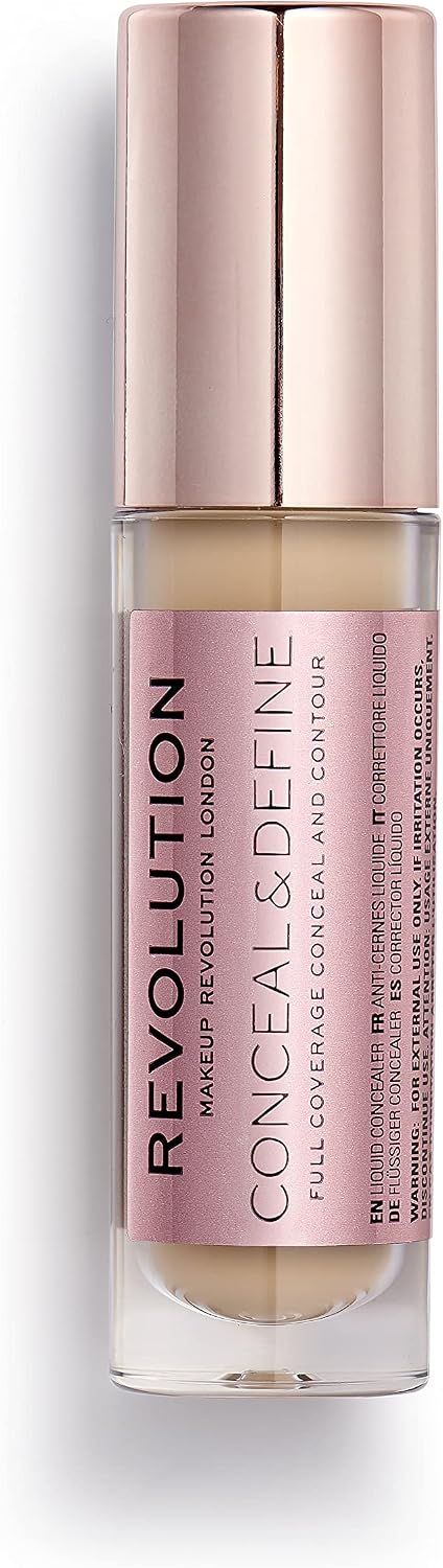 Thumbnail 6 de Revolution Beauty Conceal & Define Concealer C12, 4 g – matt full täckning