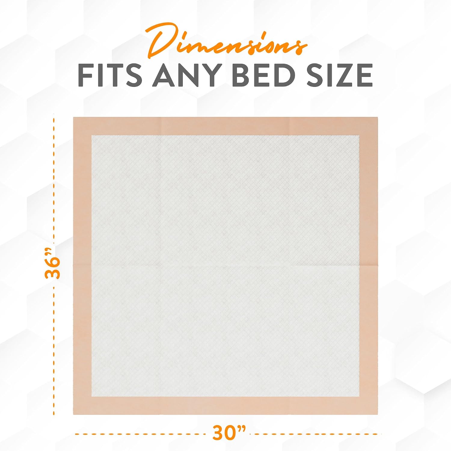 Detalle de Inspire XL Super Absorbent Bed Pads 30 x 36, 50 ct
