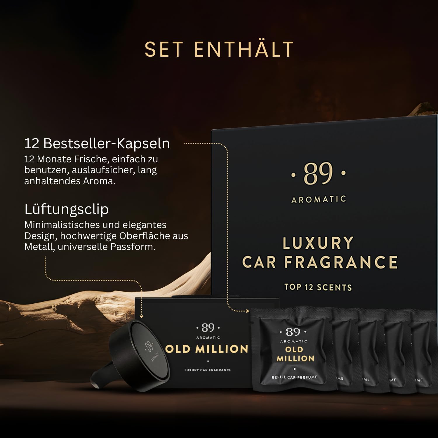 Detalle 2 de Aromatic •89• Autoduft Set 12 Monate