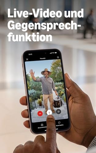 Detalle de Ring Battery Video Doorbell 2K – Kabellose Akku-Videotürklingel mit Retina 2K und 6x Zoom