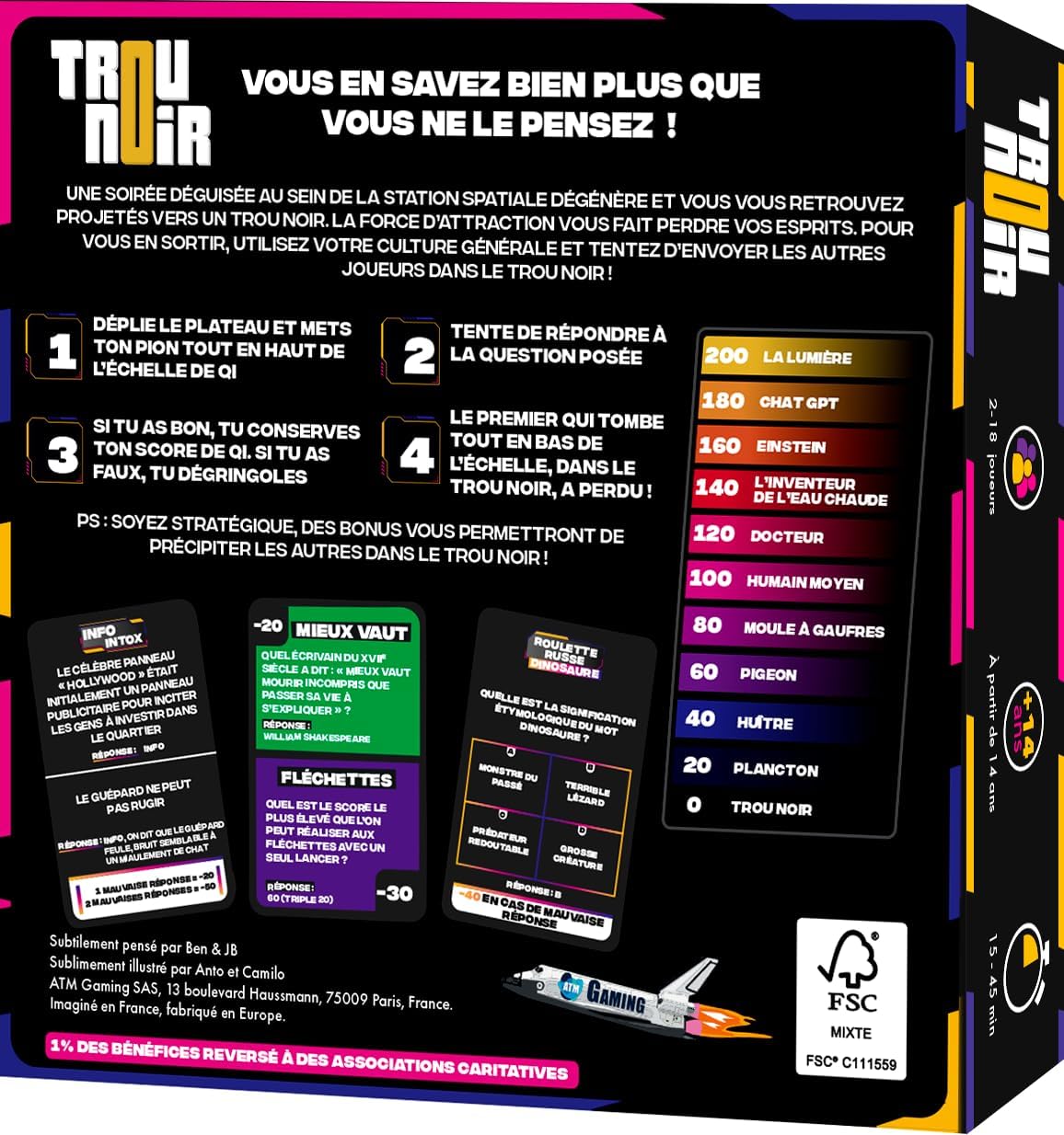Thumbnail 1 de Trou Noir — Jeu de Société d'ambiance et de stratégie par ATM Gaming