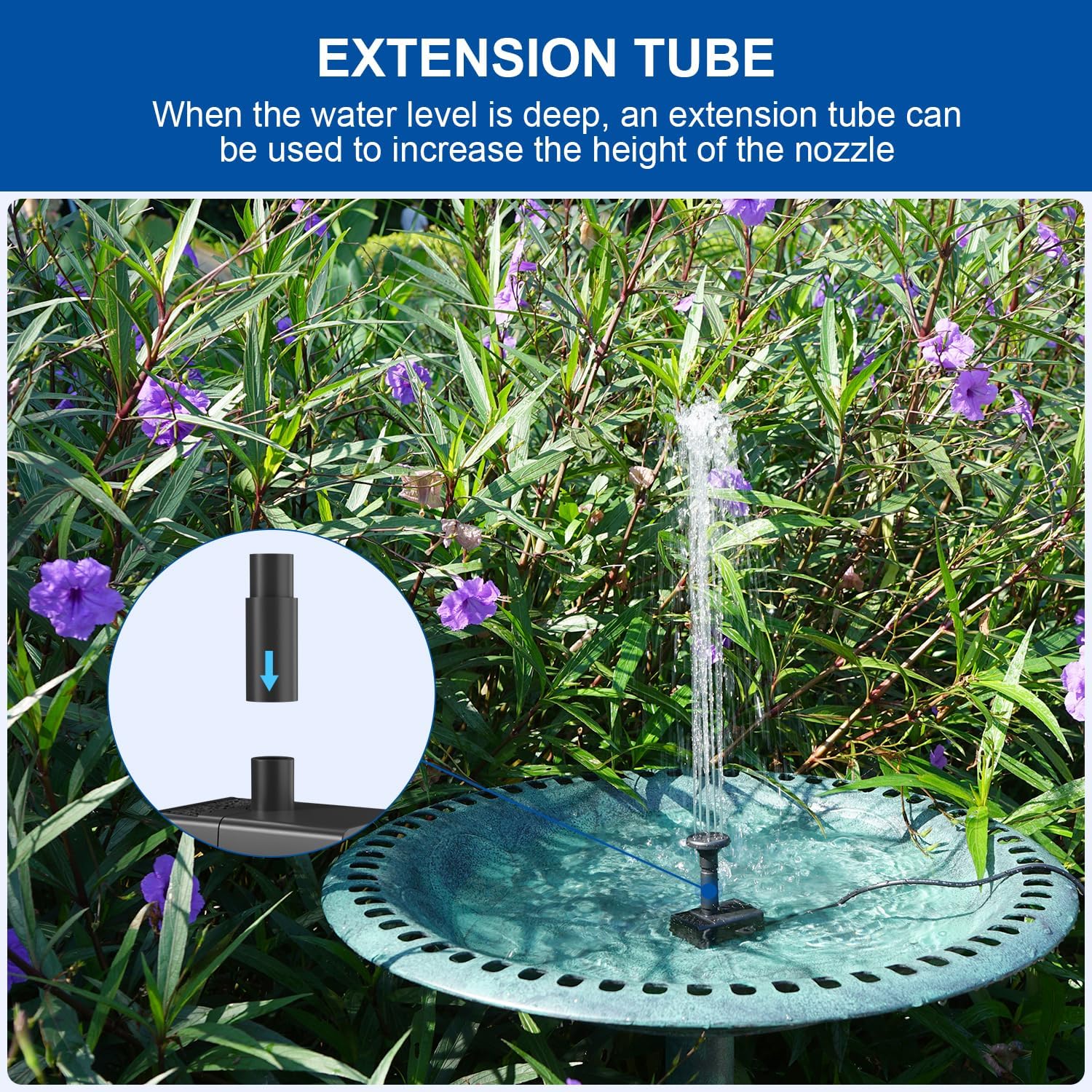 Detalle 2 de SZMP Solar Springbrunnen 3.5W Glas Panel