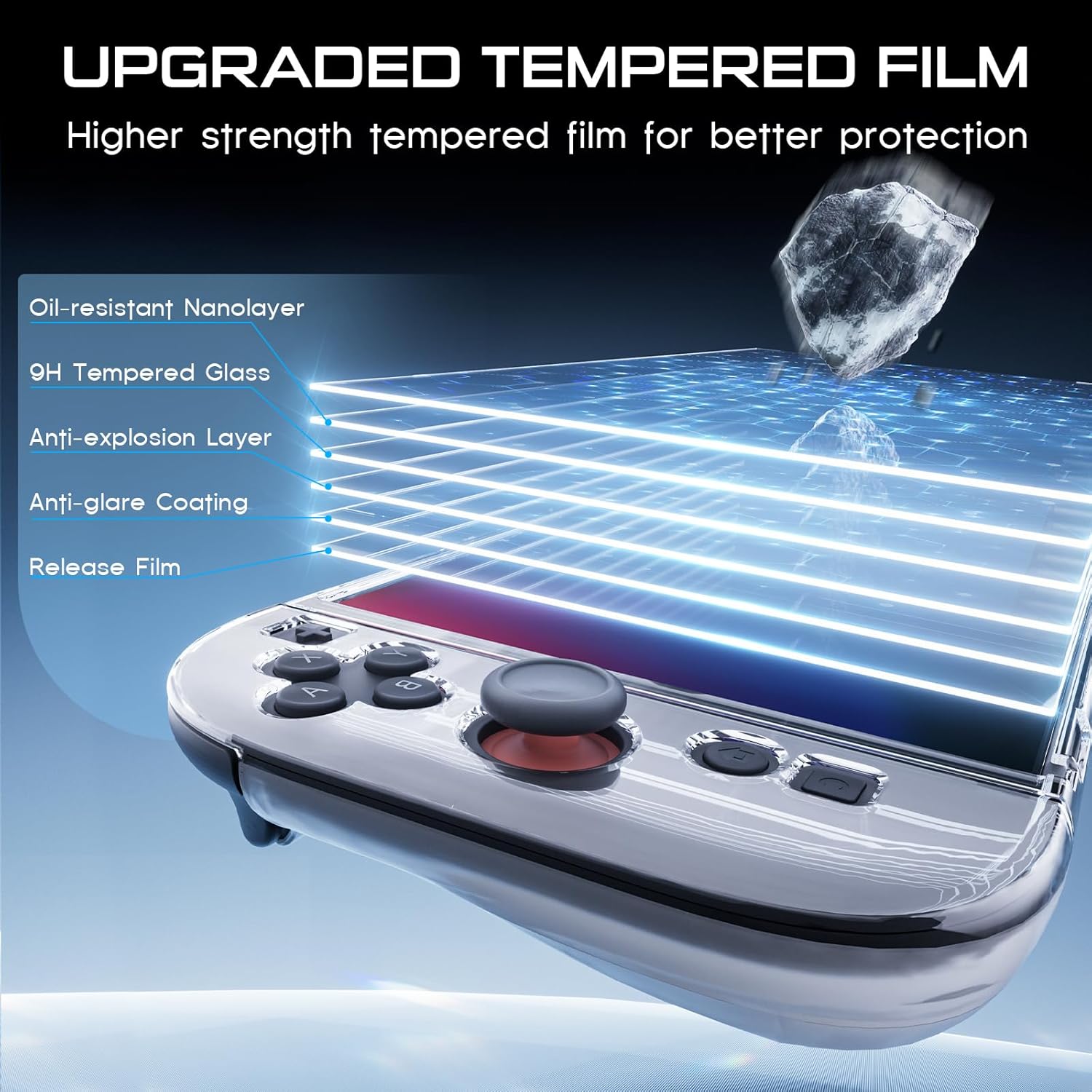 Thumbnail 2 de HEYSTOP Cover per Nintendo Switch 2 con protezione schermo
