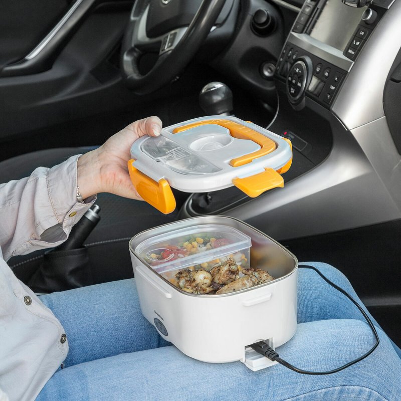 Detalle de Innovagoods Lunffi Fiambrera eléctrica 1,05 L para coche y oficina