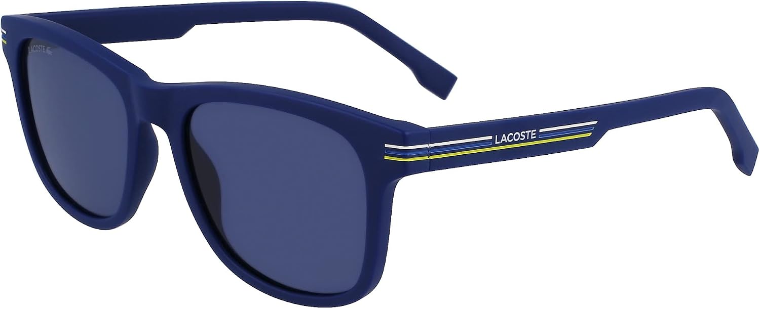 Detalle 2 de Lacoste Sunglasses Homme : lunettes rectangulaires à branches réglables