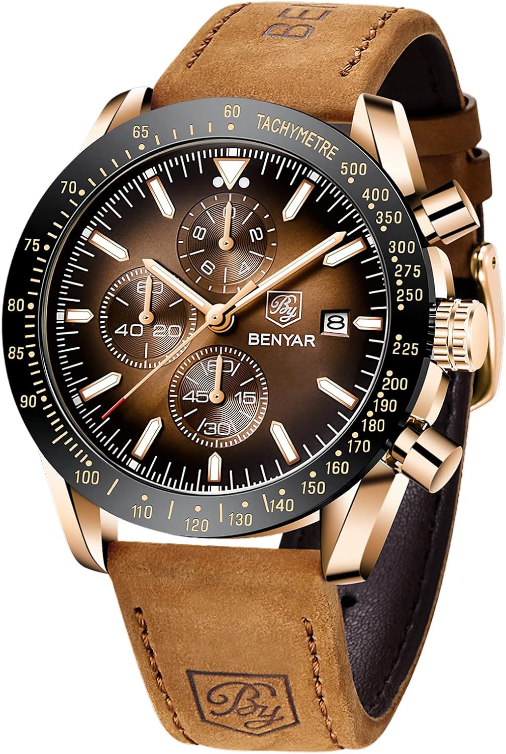 Imagen de BENYAR Orologio da Polso Uomo 30m Cronografo en OfertitasTOP
