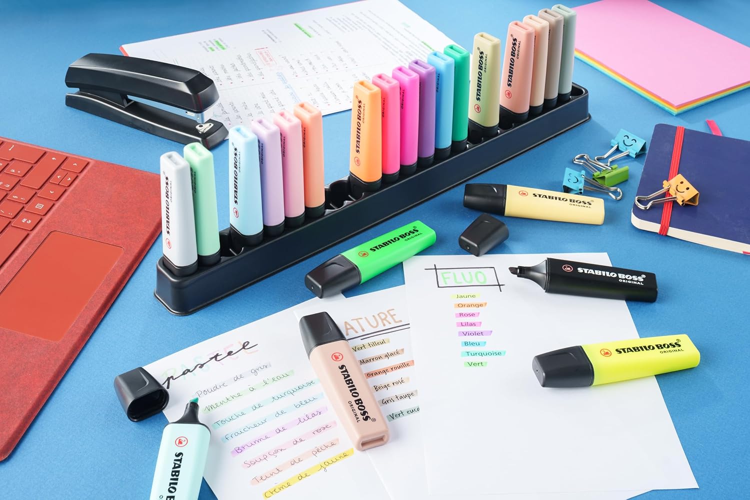 Thumbnail 2 de STABILO Boss Original 23er Tischset – Neon-, Pastell-, Naturfarben und Schwarz