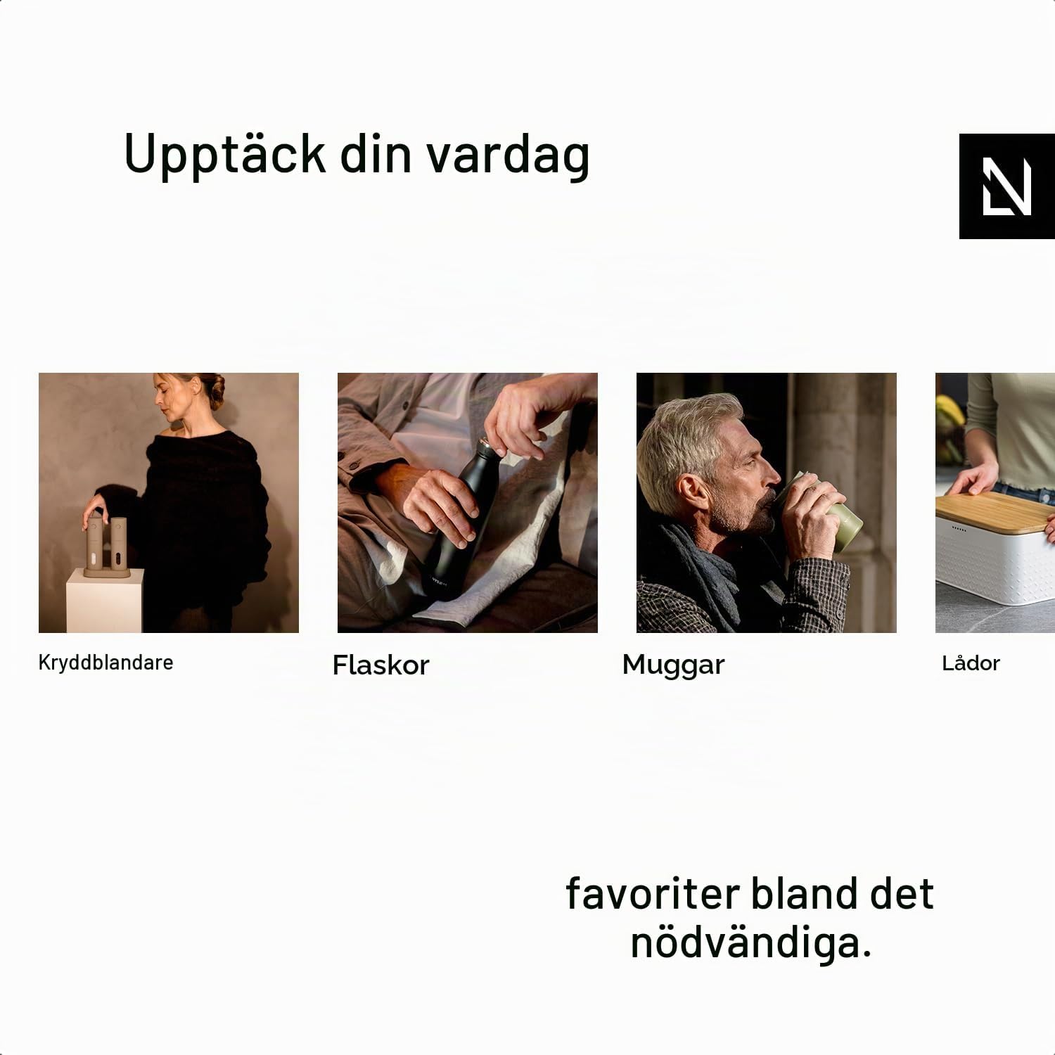 Thumbnail 5 de LARS NYSØM Nåde NAD-4-SAGGRE vattenflaska 750 ml i stål, vakuumisolerad