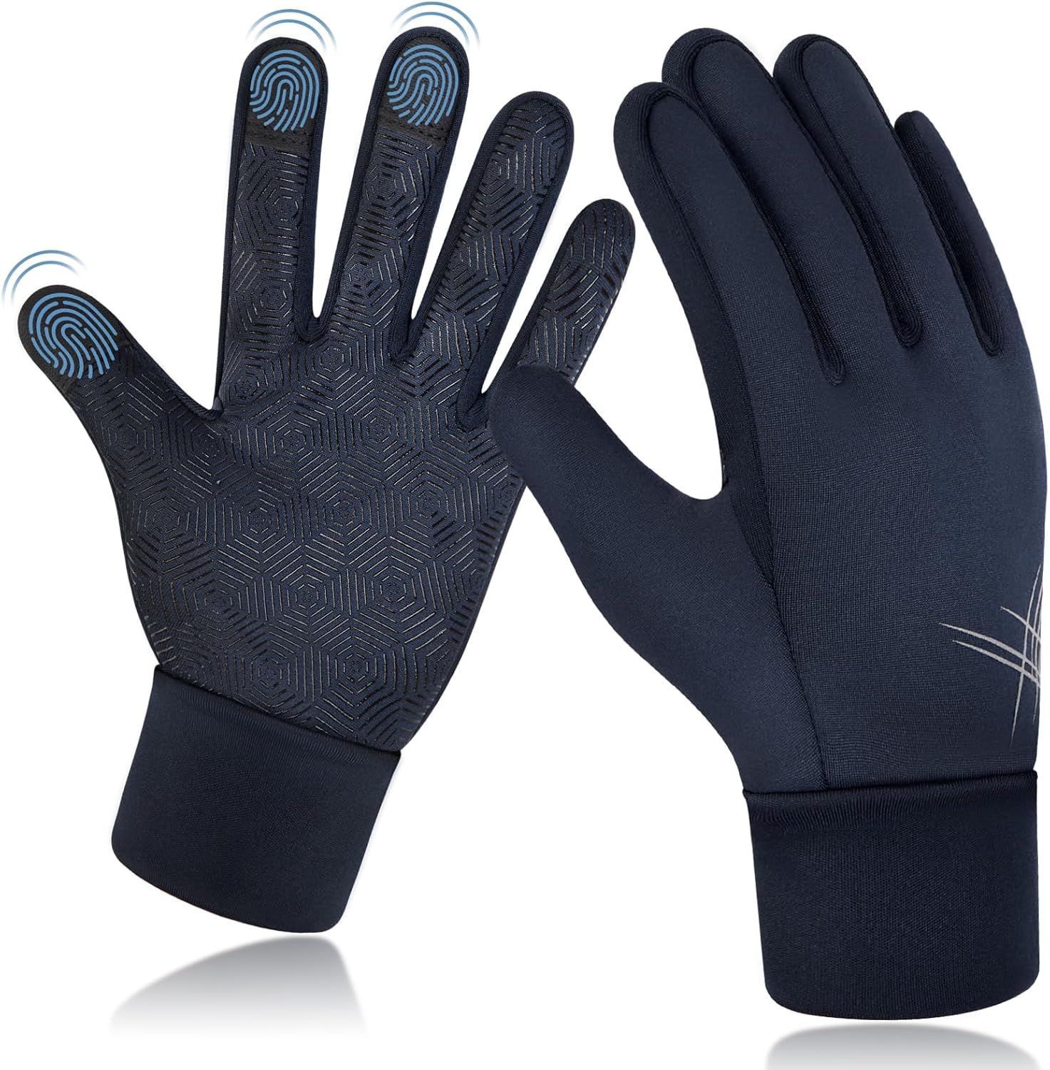 Detalle 2 de EEFOW Gants d'hiver thermiques enfant 6–12 ans