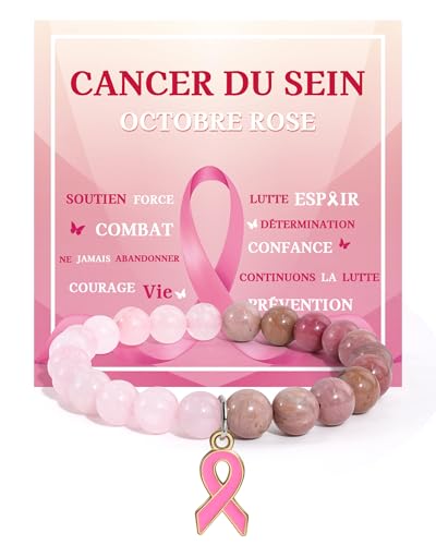 Detalle de VU100 bracelet ruban rose avec cordon élastique