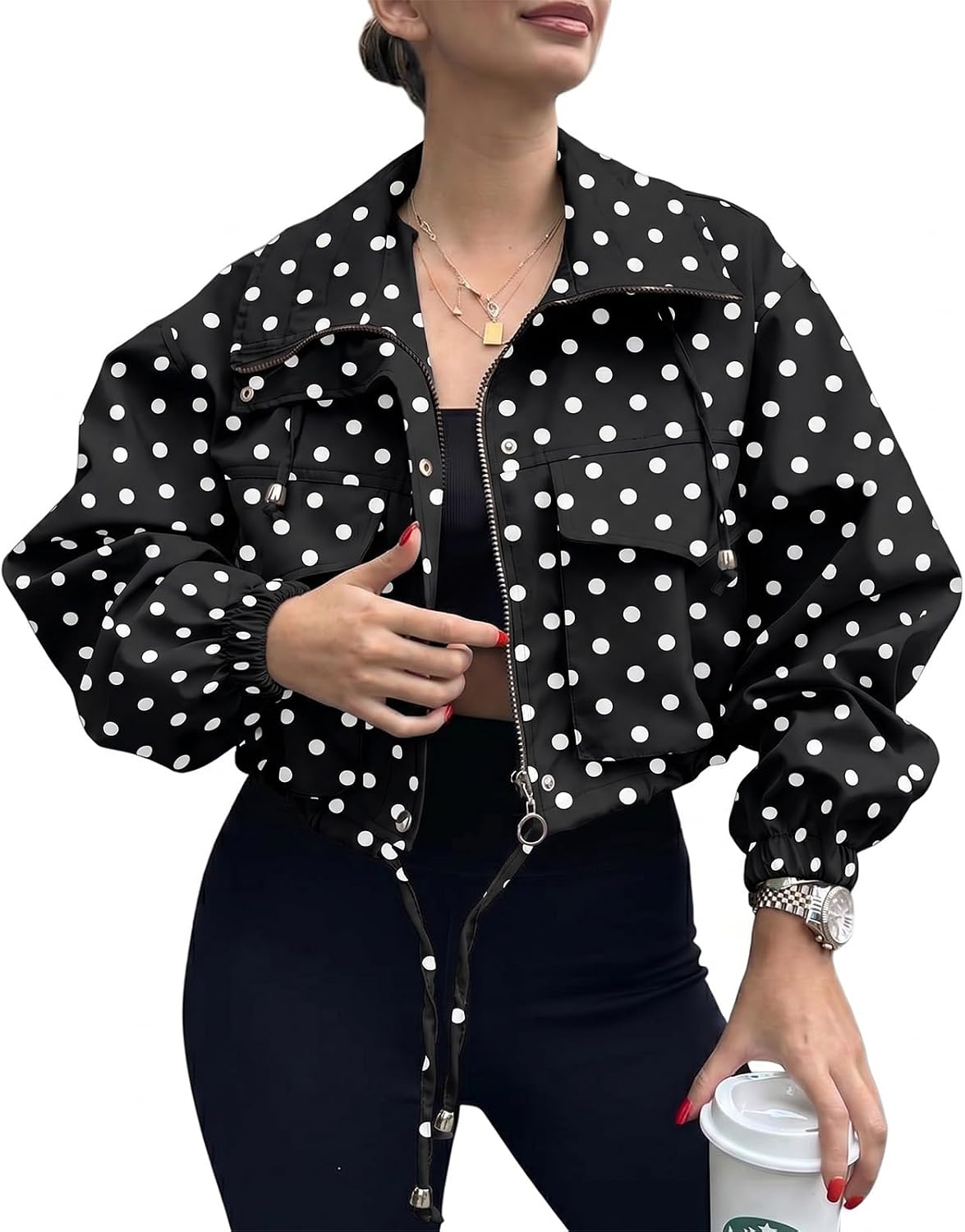 Thumbnail 5 de Tankaneo Cropped Utility Anorak Jacket