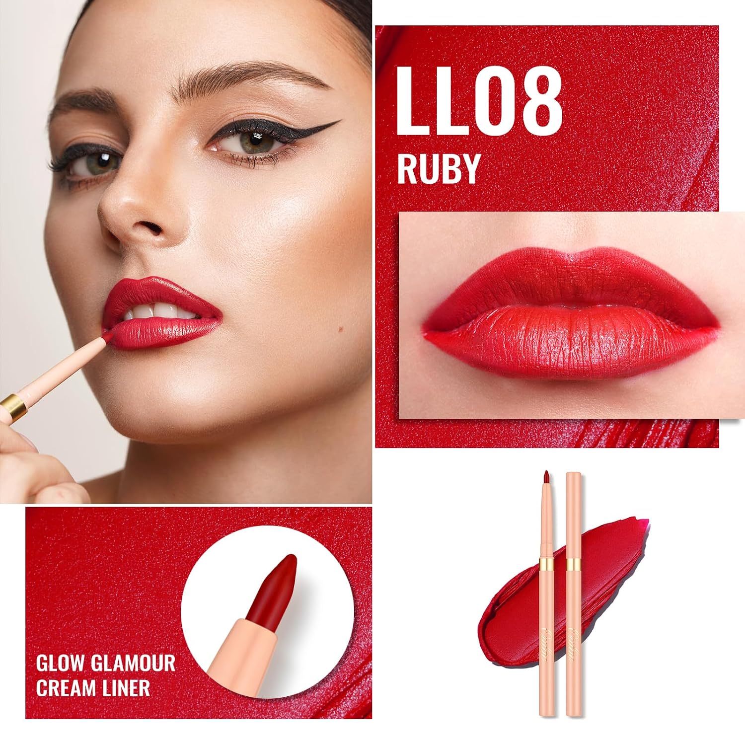 Thumbnail 1 de OULAC Ruby Lipliner Wasserfest