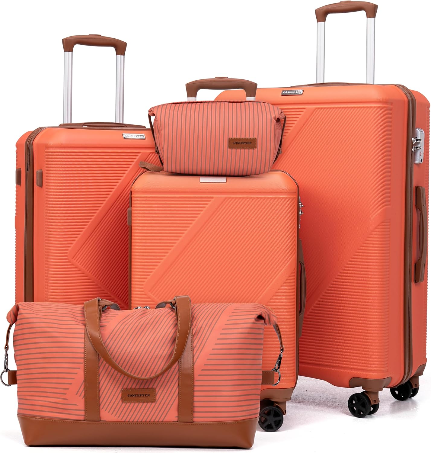Detalle 2 de CONCEPTEN 5-piece lightweight luggage set with TSA lock