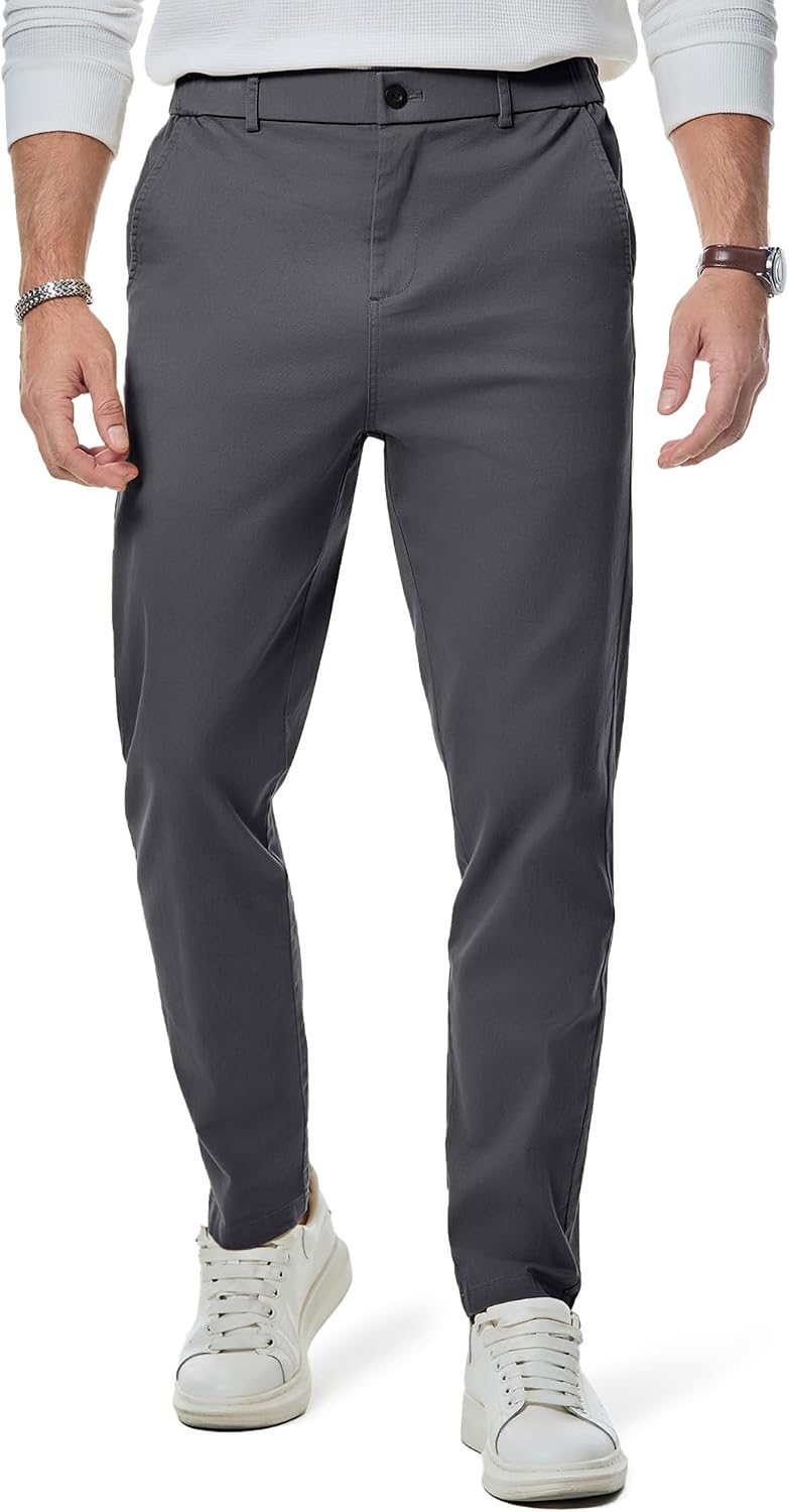 Detalle de Elegancity Herren Chino Hose Slim Fit S-3XL