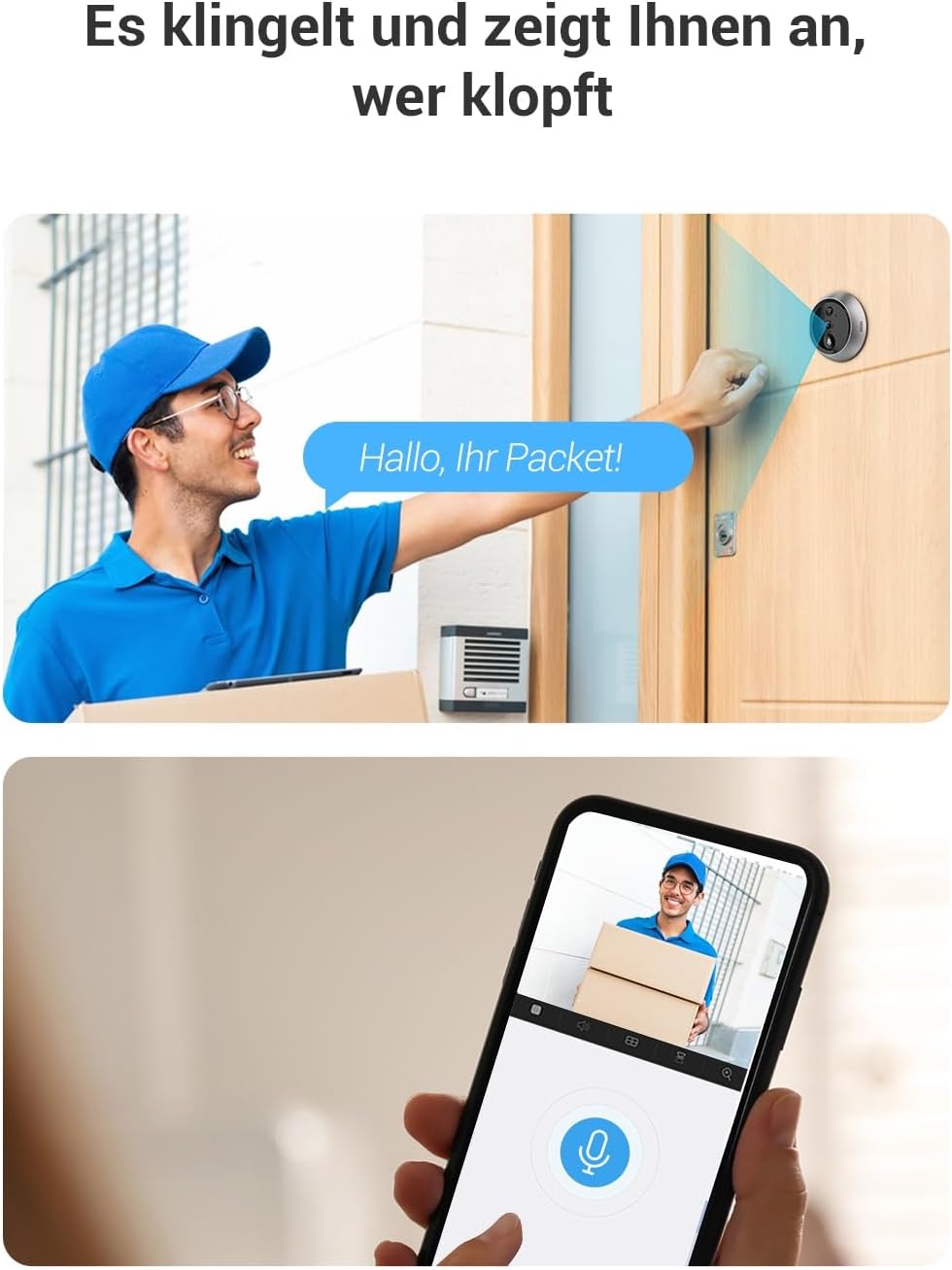 Thumbnail 4 de EZVIZ DP2C WLAN Türklingel