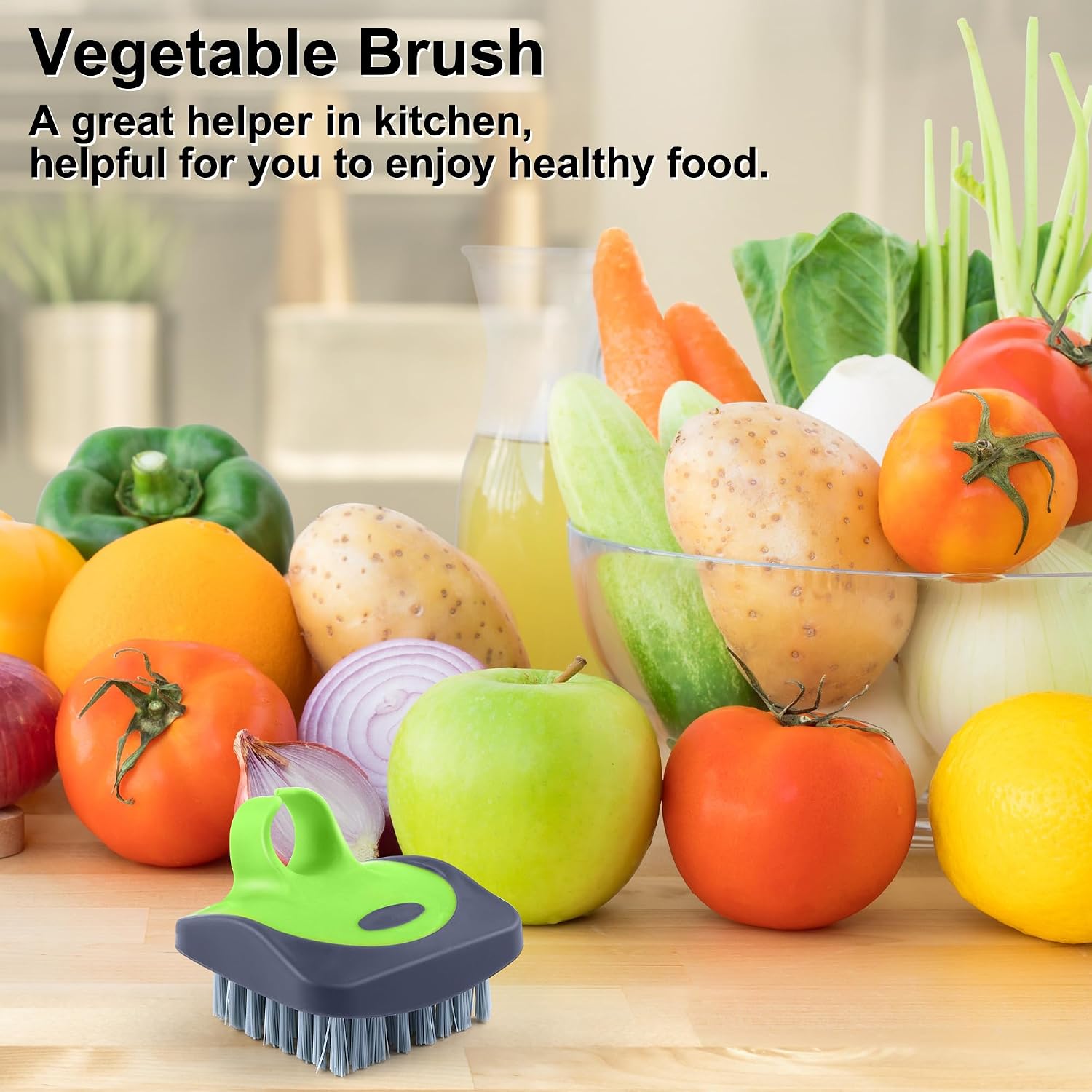 Thumbnail 5 de Aodaer Vegetable Brush Silicone