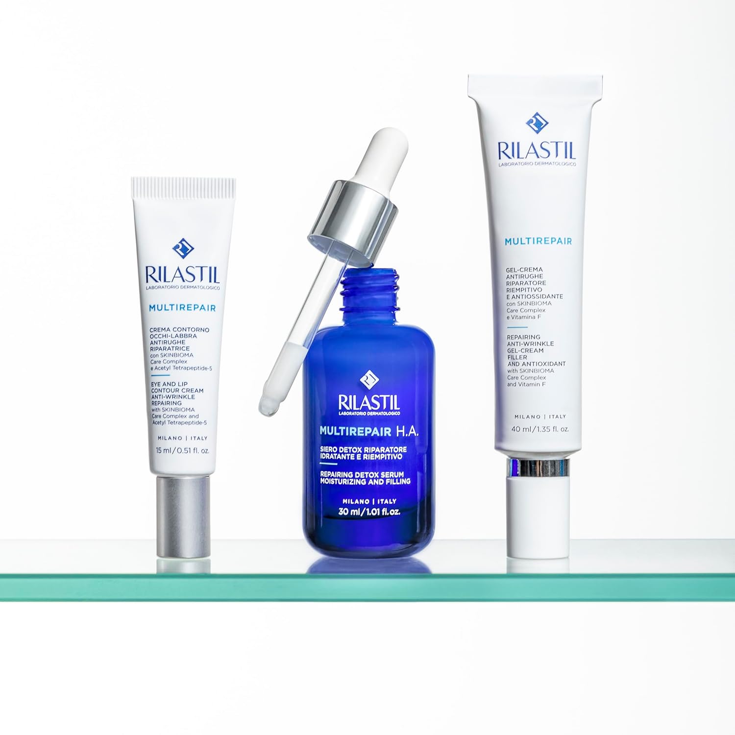 Thumbnail 3 de Rilastil Multirepair HA Detox-Gesichtsserum (30 ml) – feuchtigkeitsspendend & füllend