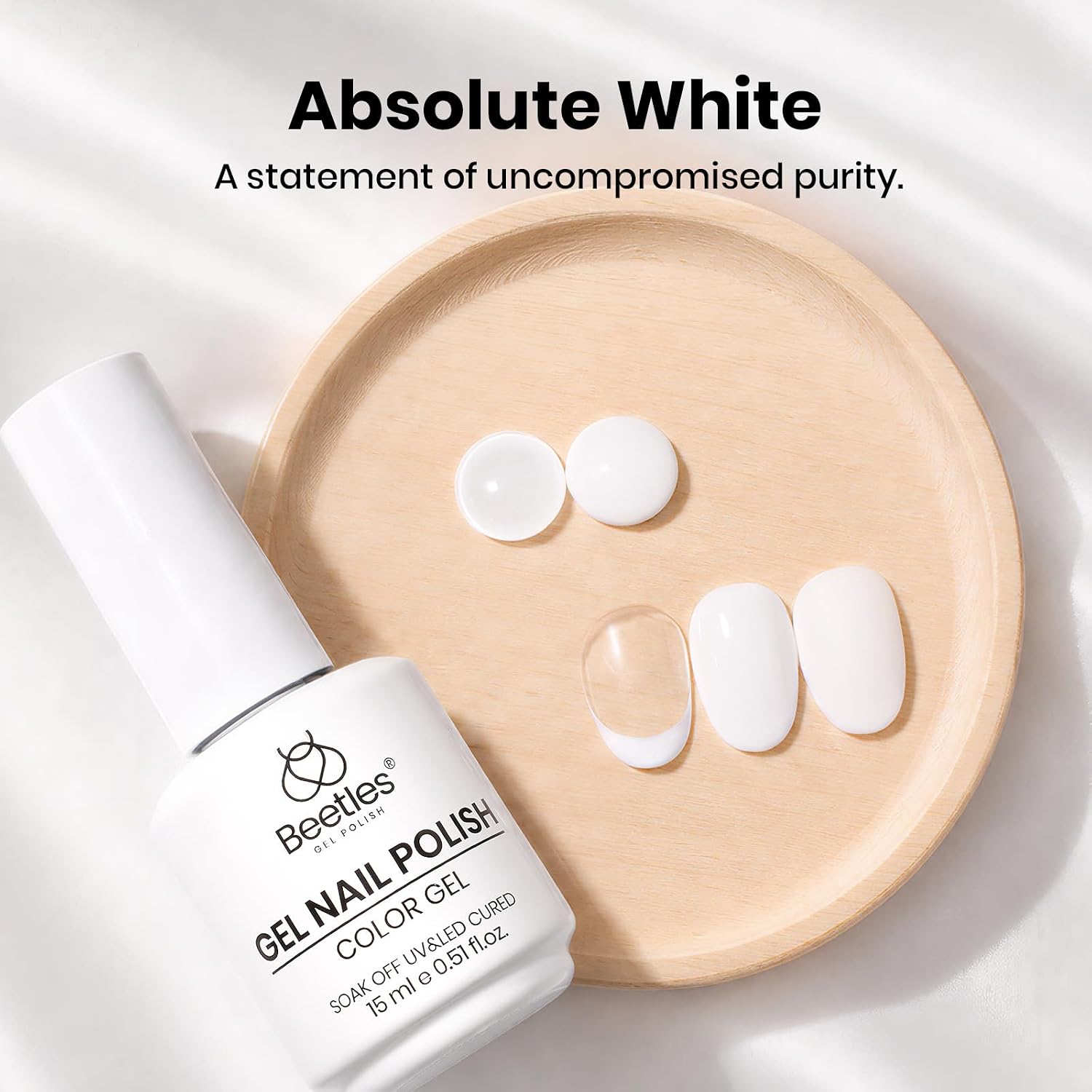 Thumbnail 1 de Beetles White Gel Nail Polish 15ml