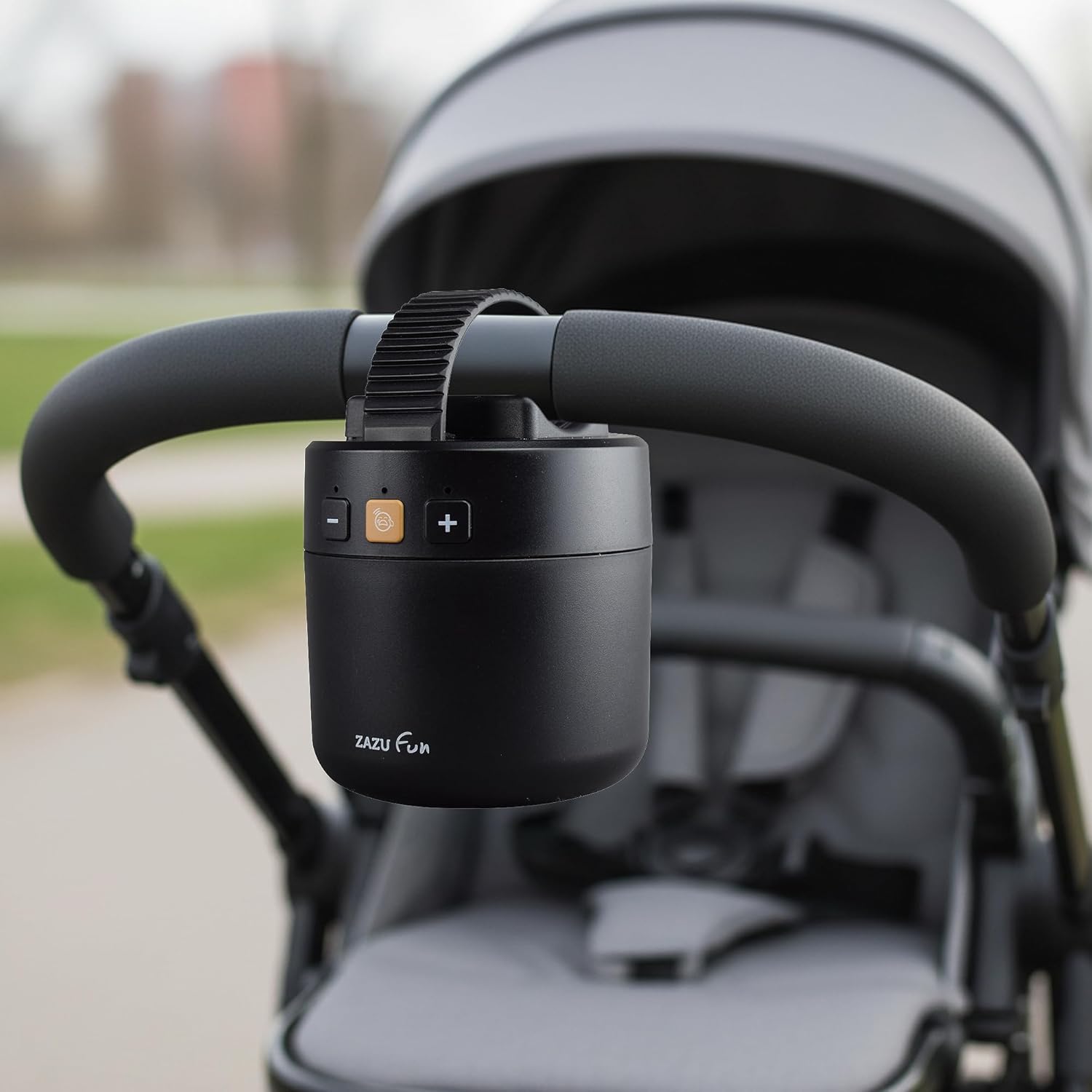 Detalle de ZAZU ROXY Baby Rocker – Elektrischer Kinderwagen-Schaukler mit Weinen-Sensor, 40-Min-Auto-Off