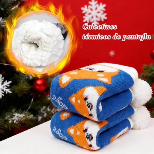 Detalle 2 de Chaussettes LOFIR femme épaisse hiver