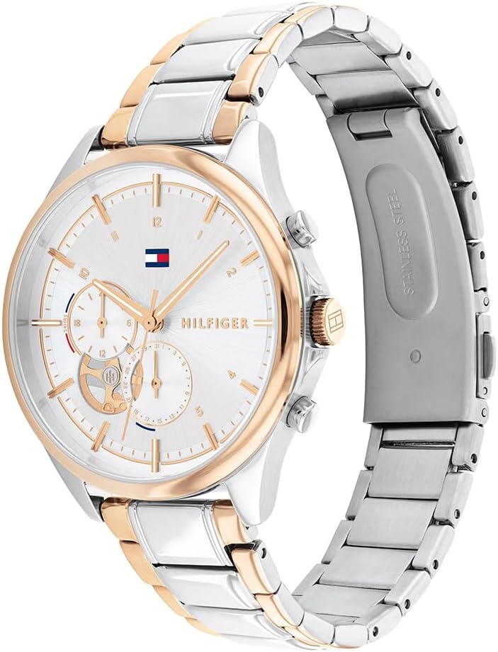 Thumbnail 1 de Tommy Hilfiger Multi Zifferblatt Quartz Uhr für Damen mit Edelstahlarmband