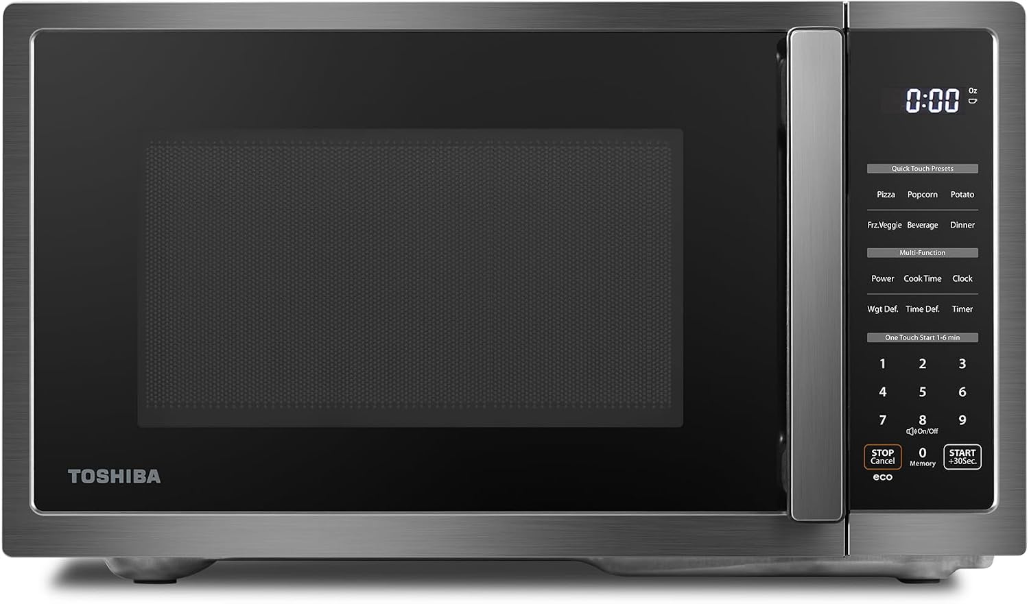 Detalle de TOSHIBA ML4-EM09PA Microwave 0.9 Cu Ft 🍽