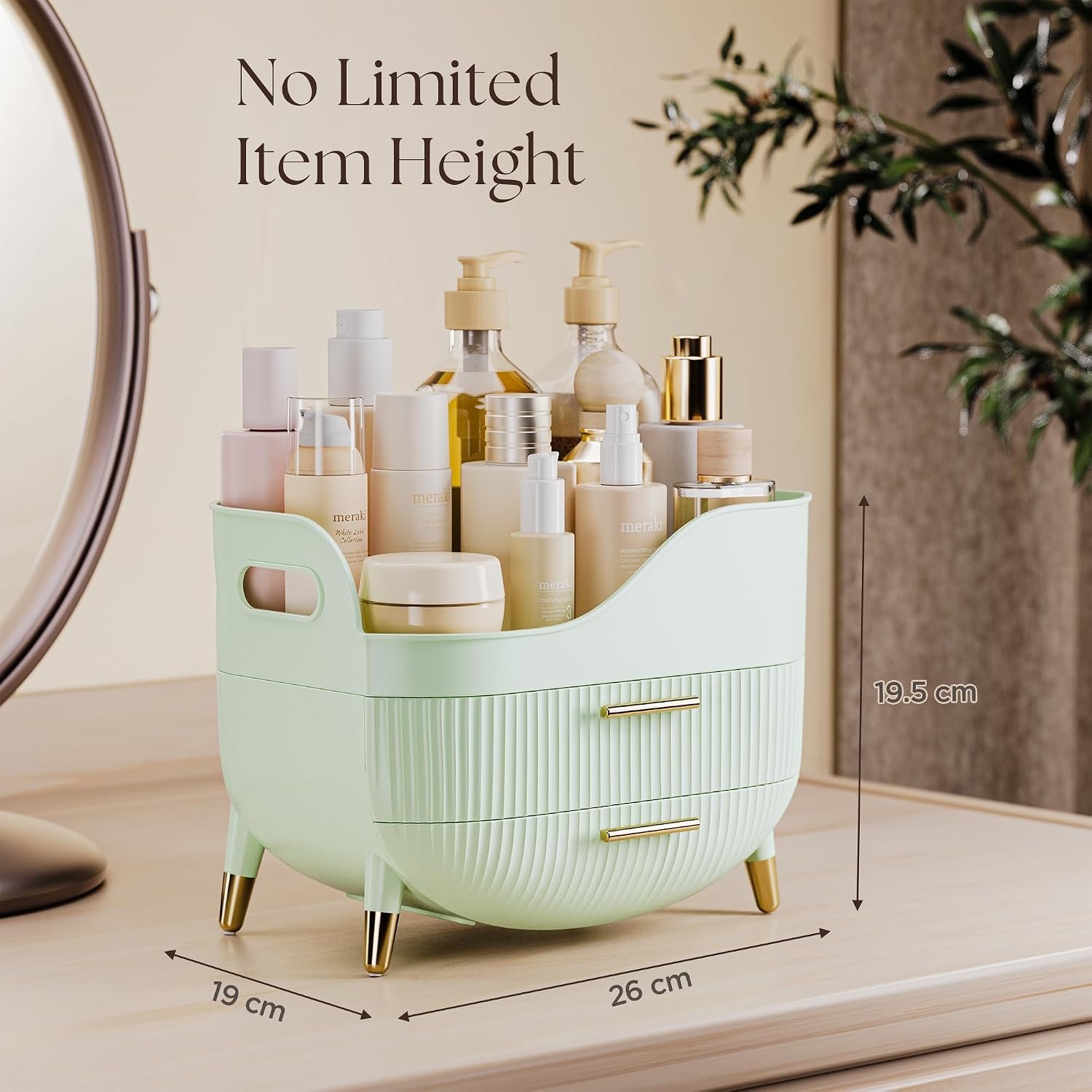 Thumbnail 6 de VG VISIONGOOD Make Up Organizer 2 Schubladen