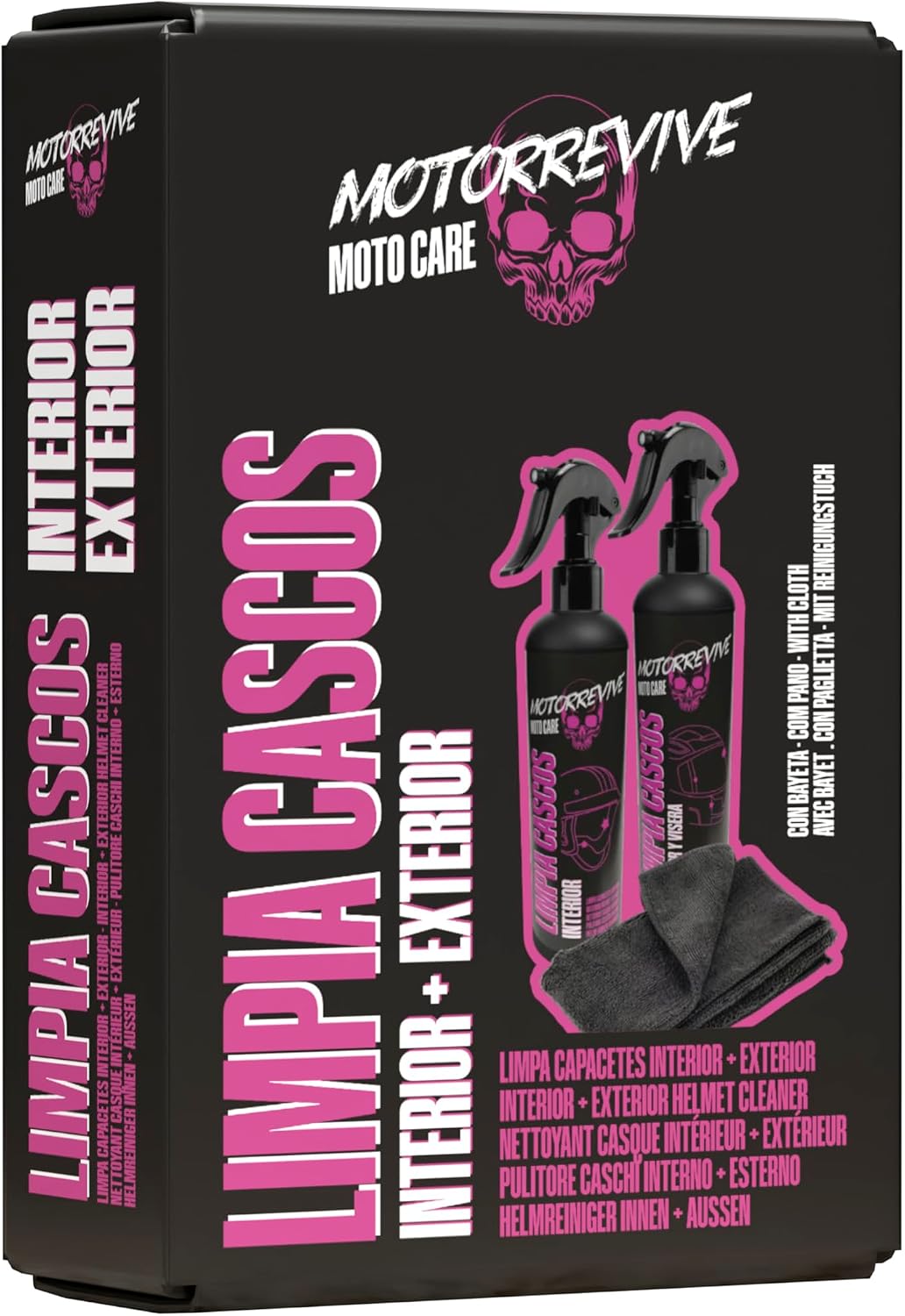 Thumbnail 6 de Motorrevive Pack Limpieza de Cascos 200+200 ml 🧽