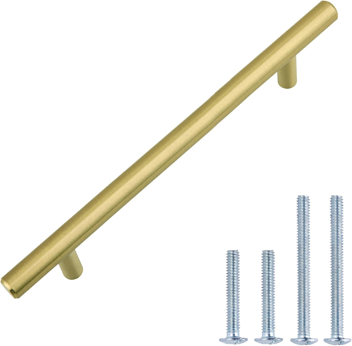 Amazon Basics AB1504-GC-25 Cabinet Pull, 18.75 cm, Golden Champagne Finish, Pack of 25