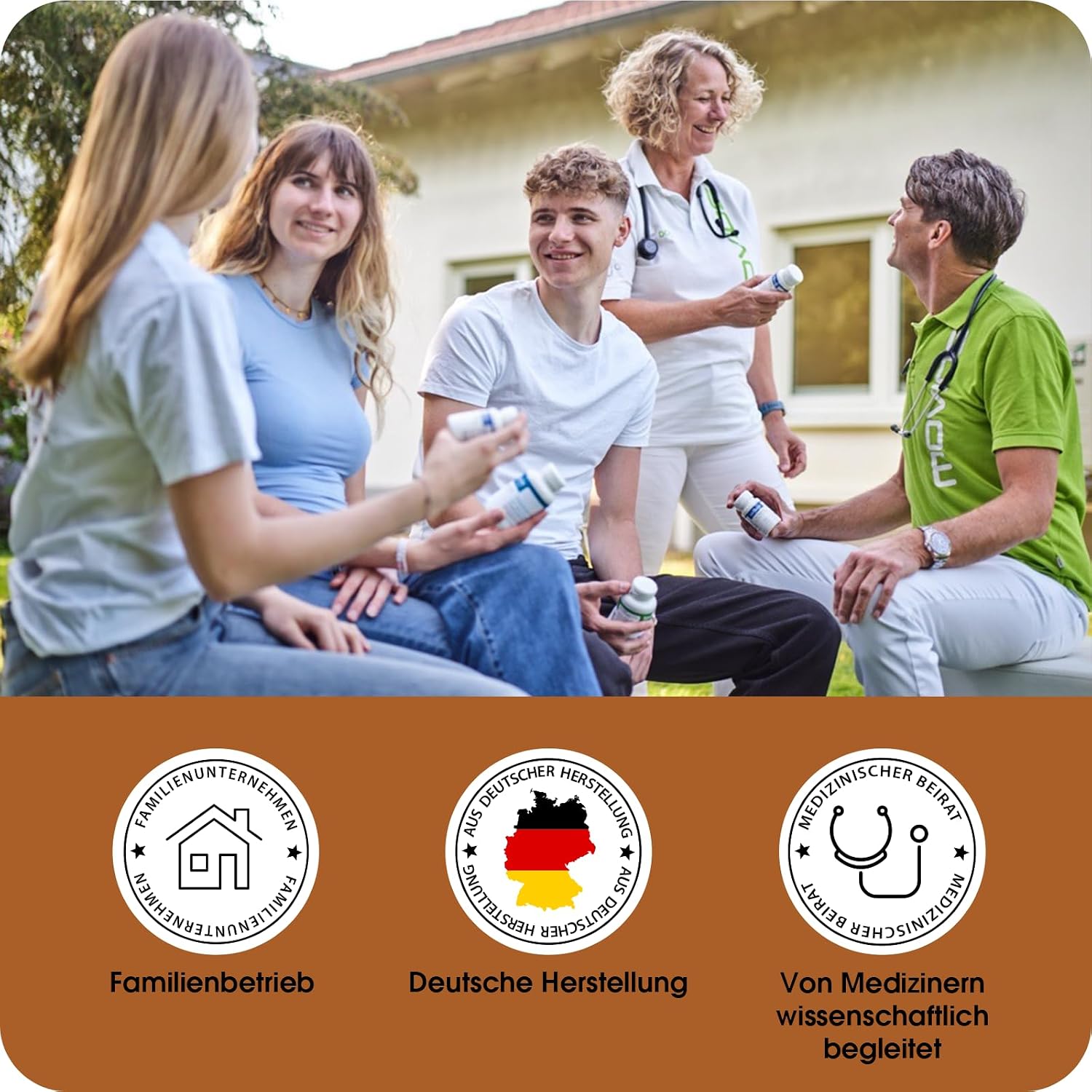 Detalle de Fair & Pure PABA 500mg – veganes PABA-Nahrungsergänzungsmittel, 120 Tabletten, hergestellt in Deutschland