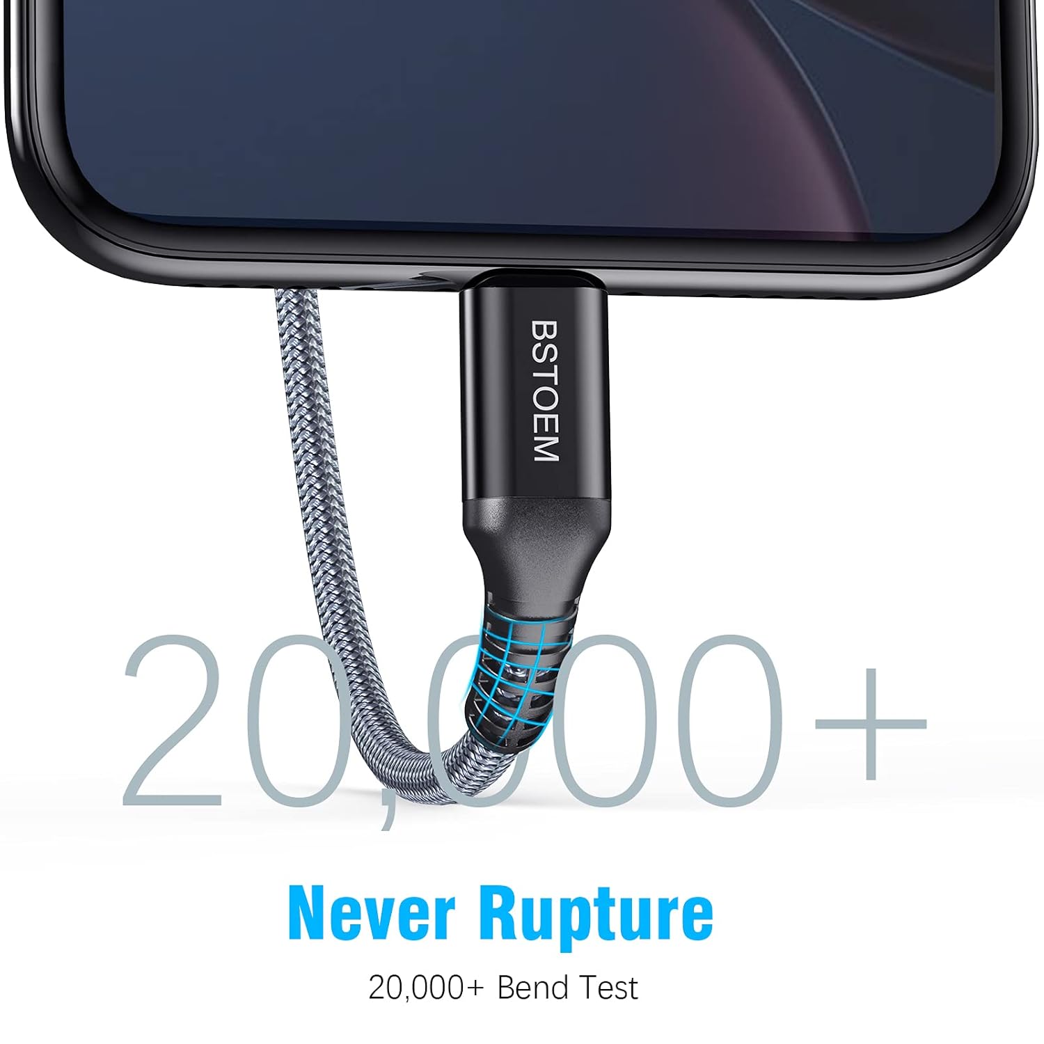 Thumbnail 2 de USB A to USB C Cable 10 ft