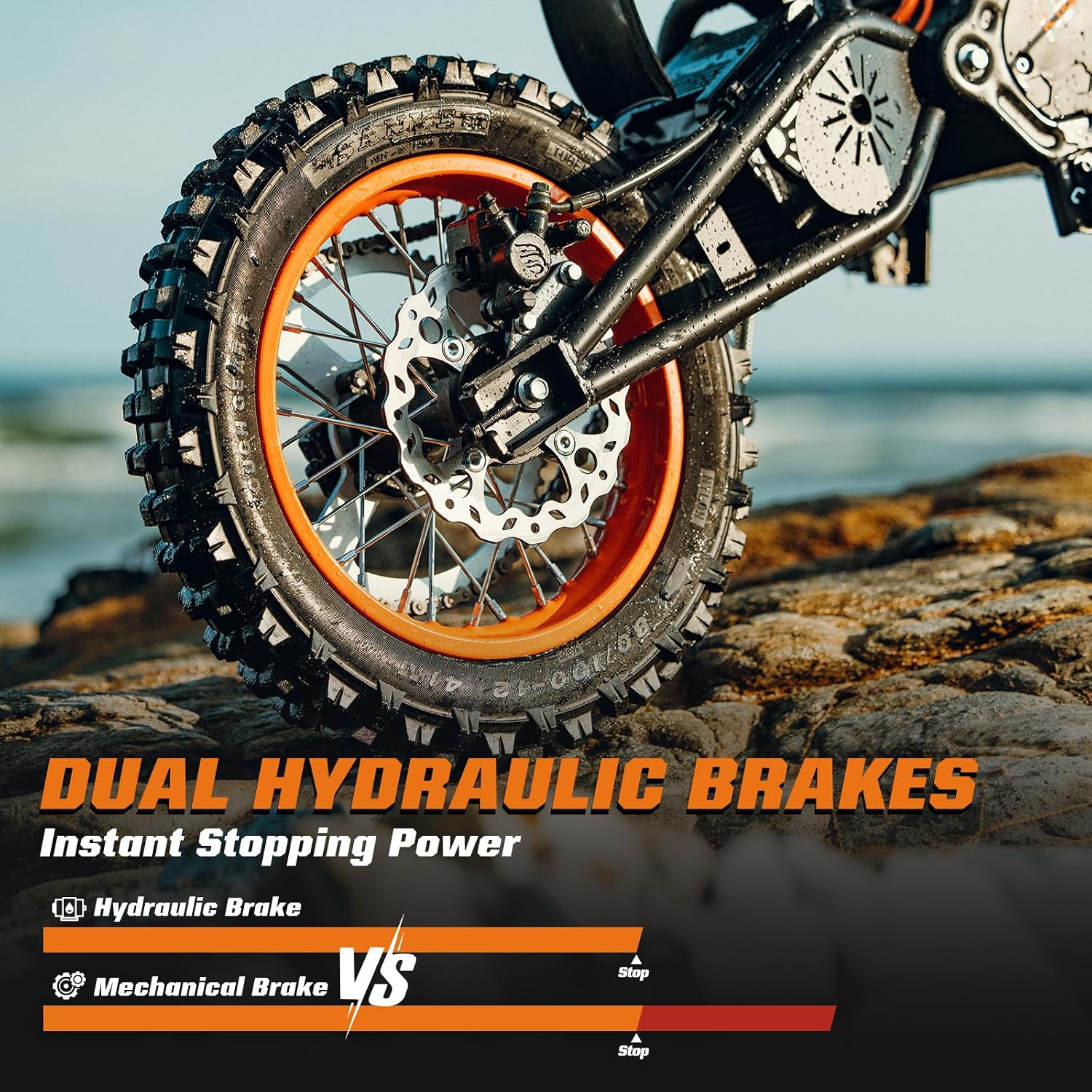 Detalle de Windone Electric Dirt Bike, 48V 22.5Ah