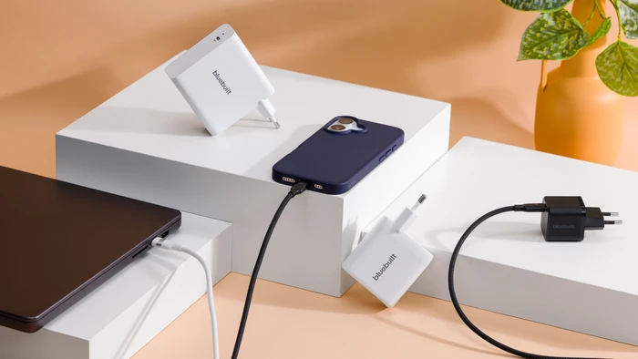 Thumbnail 16 de BlueBuilt 140 W GaN USB-C-Ladegerät Schwarz + USB-C-Kabel 240 W 2 m Nylon Schwarz Doppelpack