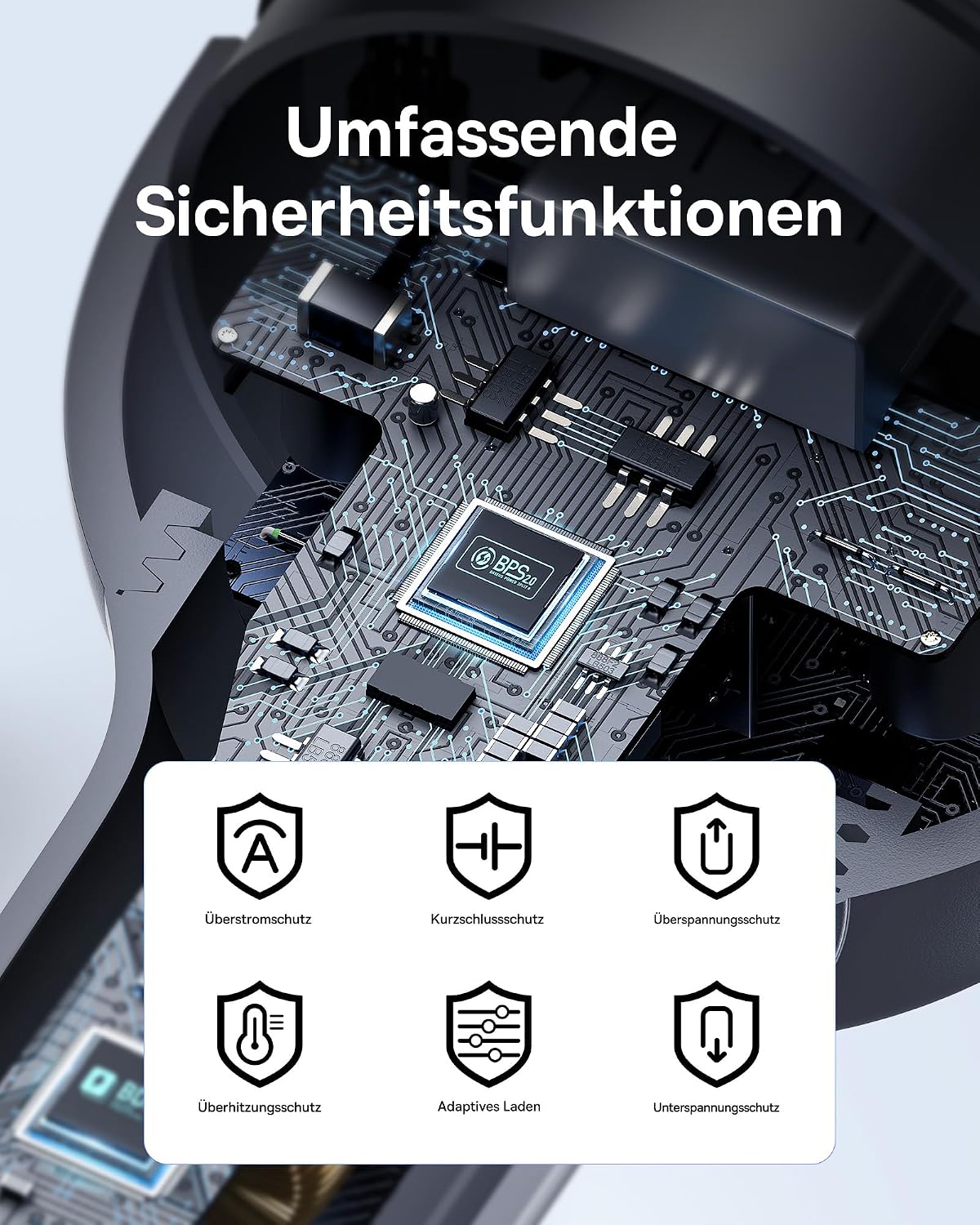 Thumbnail 6 de Baseus 152.5W Zigarettenanzünder USB-C 3 Ports – Hochleistungs-Ladegerät für Auto