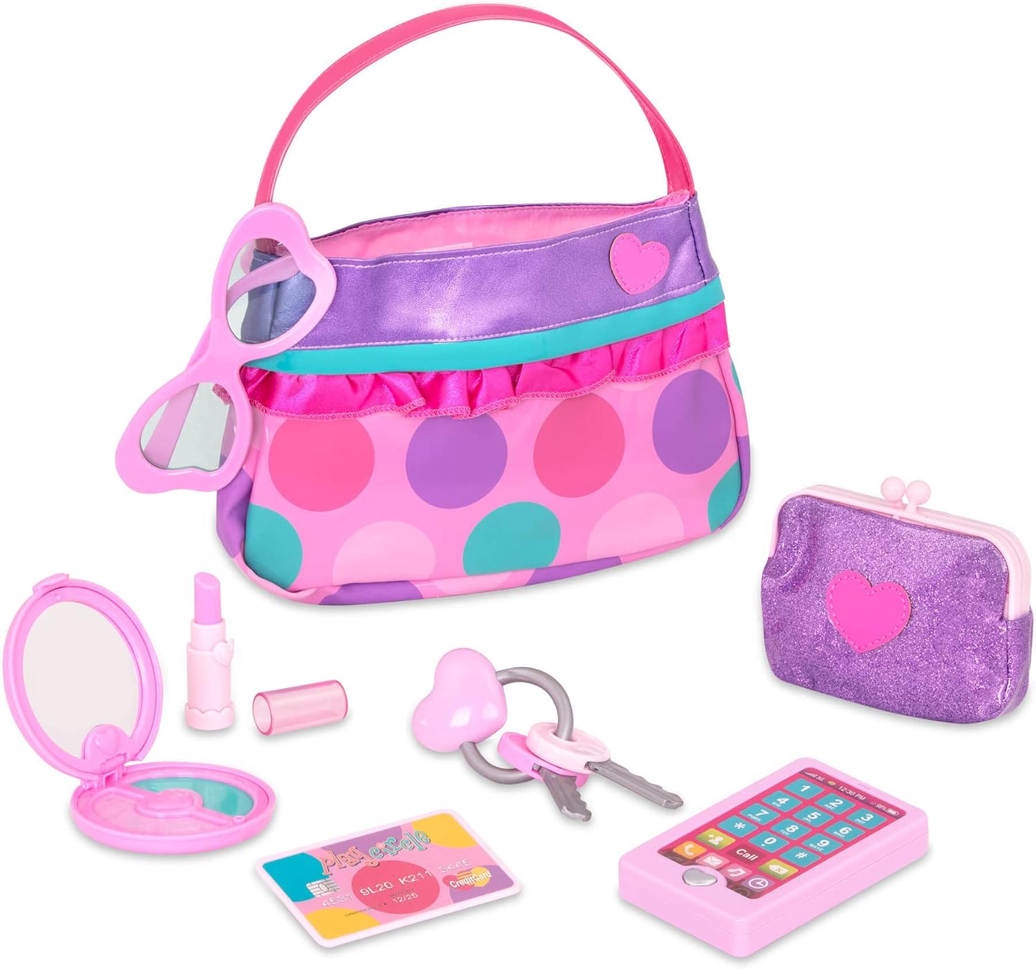 Detalle 2 de Battat Play Circle Set de Maquillaje y Moda Infantil 👑