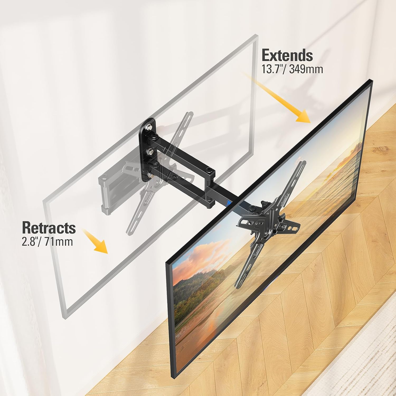 Detalle de Mounting Dream full-motion TV mount MD2465