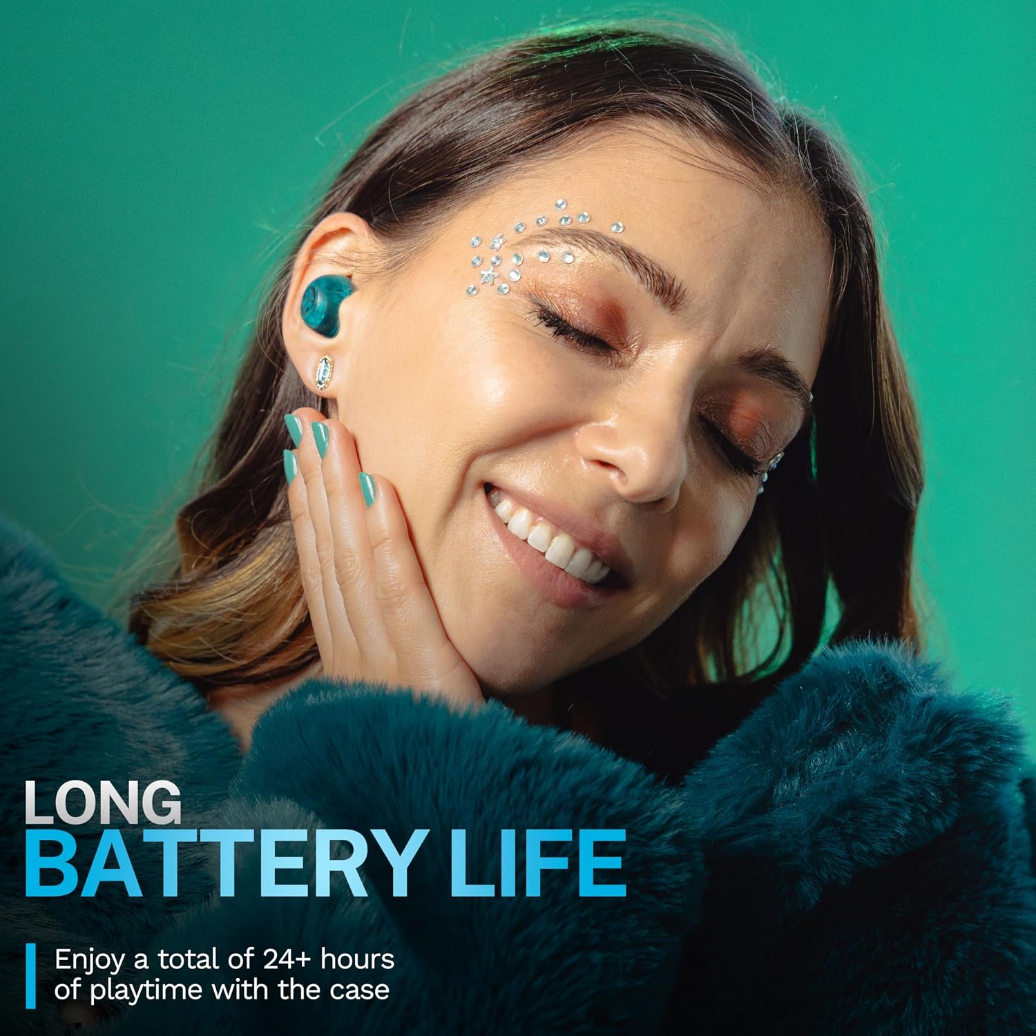 Thumbnail 2 de JLab Go Pop ANC True Wireless In-Ear Bluetooth Kopfhörer mit Multipoint & ANC