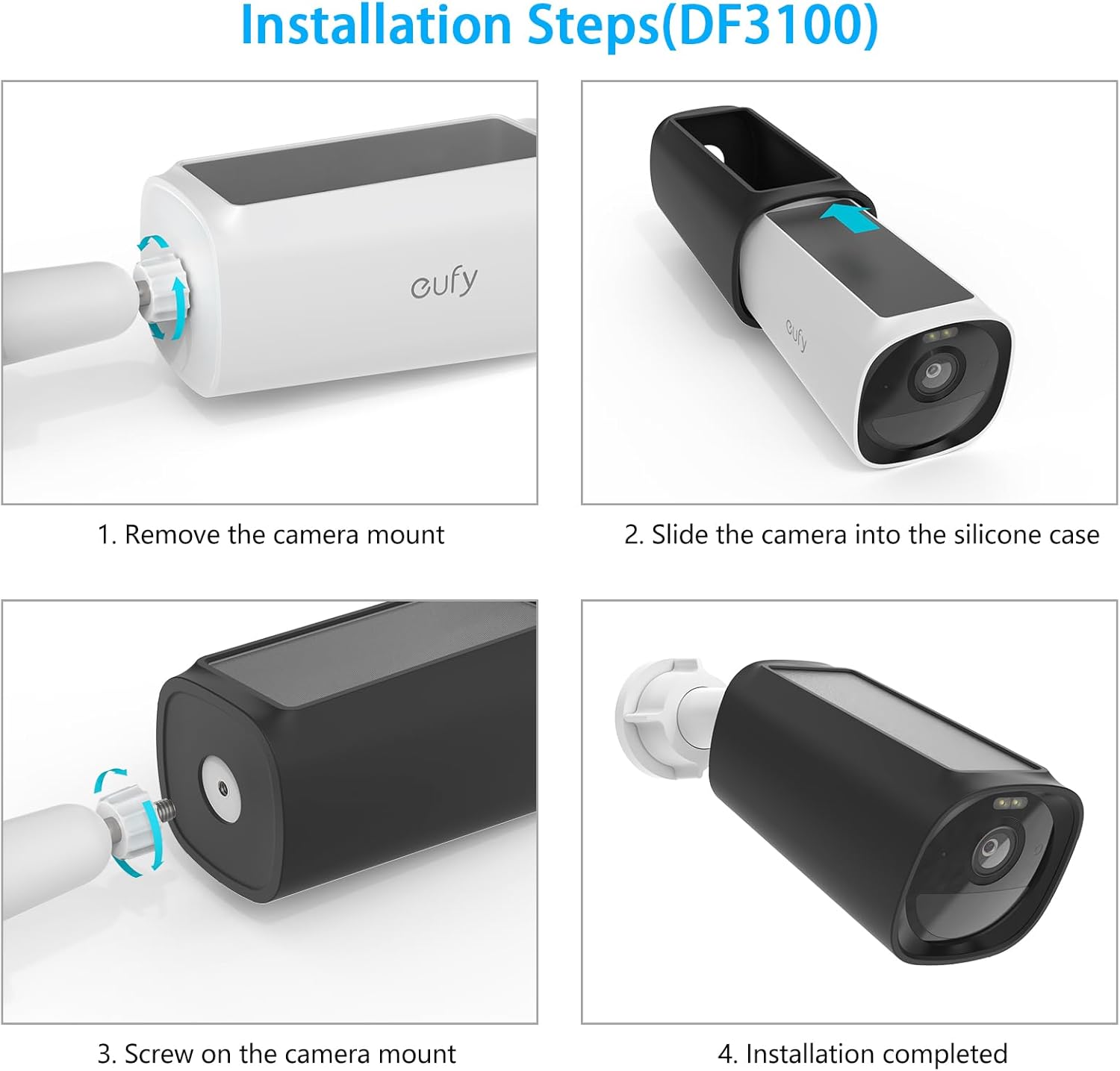 Thumbnail 6 de TIUIHU Silicone Cover for eufyCam E40