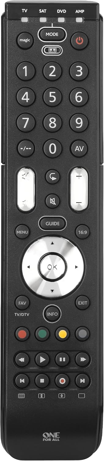 Detalle 2 de Best Price Square Remote Univ 4 in 1 Combi URC7140 par One for All — Télécommande universelle