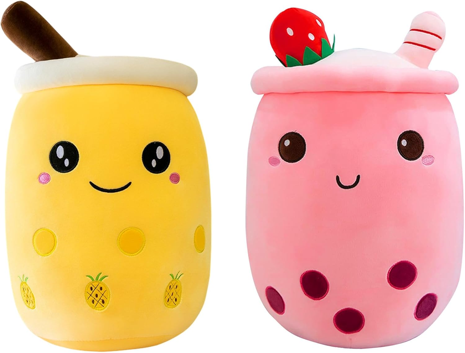 Thumbnail 6 de FSRONGXI 2pcs Boba Plush: Cute Bubble Tea Plushies for Play, Display and Collecting