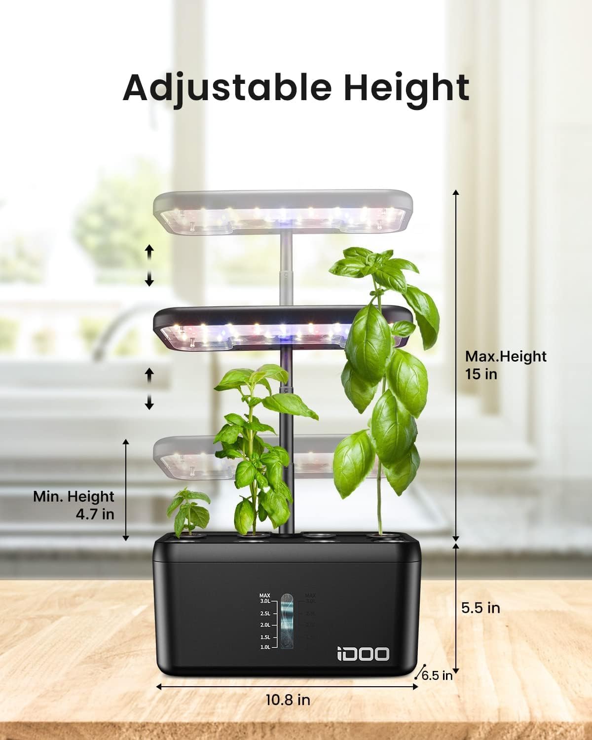 Thumbnail 3 de iDOO Hydroponics 8‑Pod Smart Garden 15
