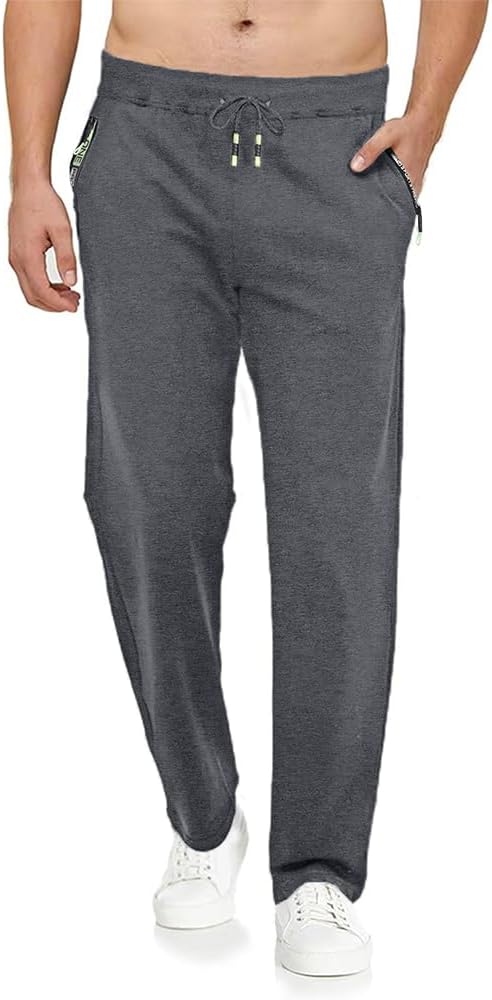 Thumbnail 6 de Tansozer joggingbroek voor heren van katoenmix met ritszakken en trekkoord