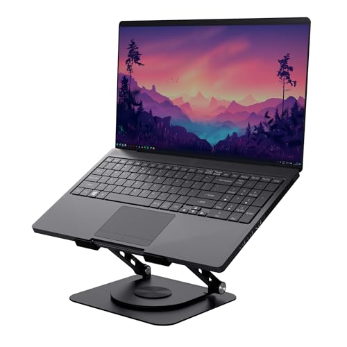 Detalle de Trust Zeff Soporte portátil 16" rotación 360° 🖥