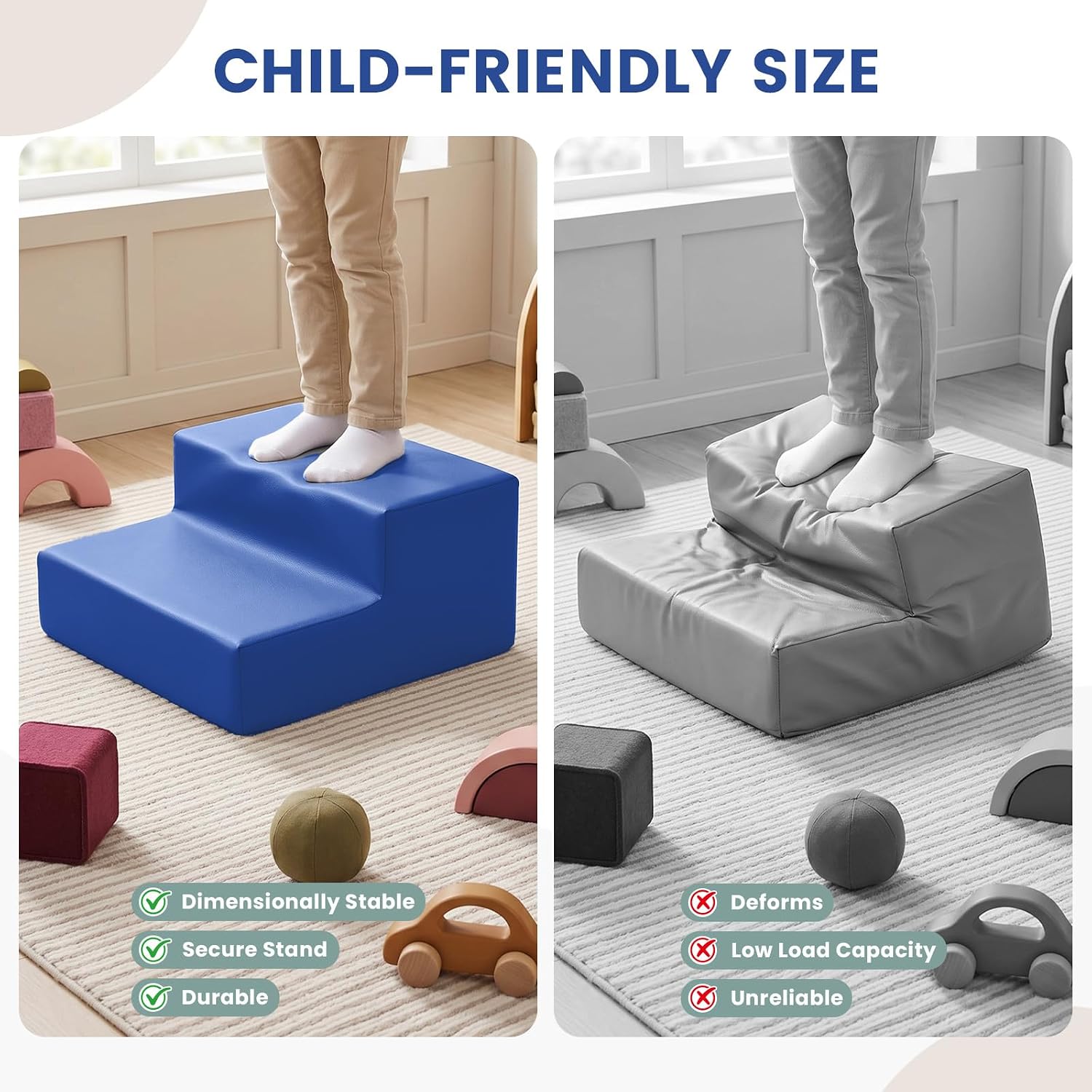 Thumbnail 6 de JungleDove 4‑piece Soft Play Set for Toddlers